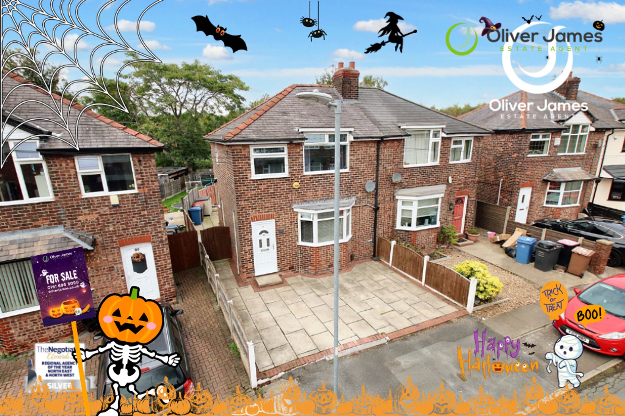 3 bed semi-detached house for sale in The Crescent, Irlam, M44 - Property Image 1