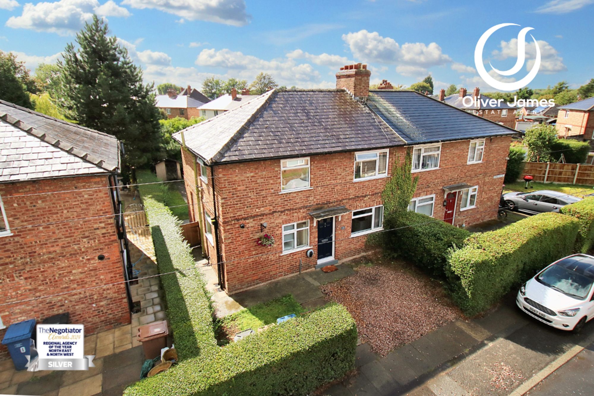 3 bed semi-detached house for sale in Hamilton Avenue, Manchester - Property Image 1