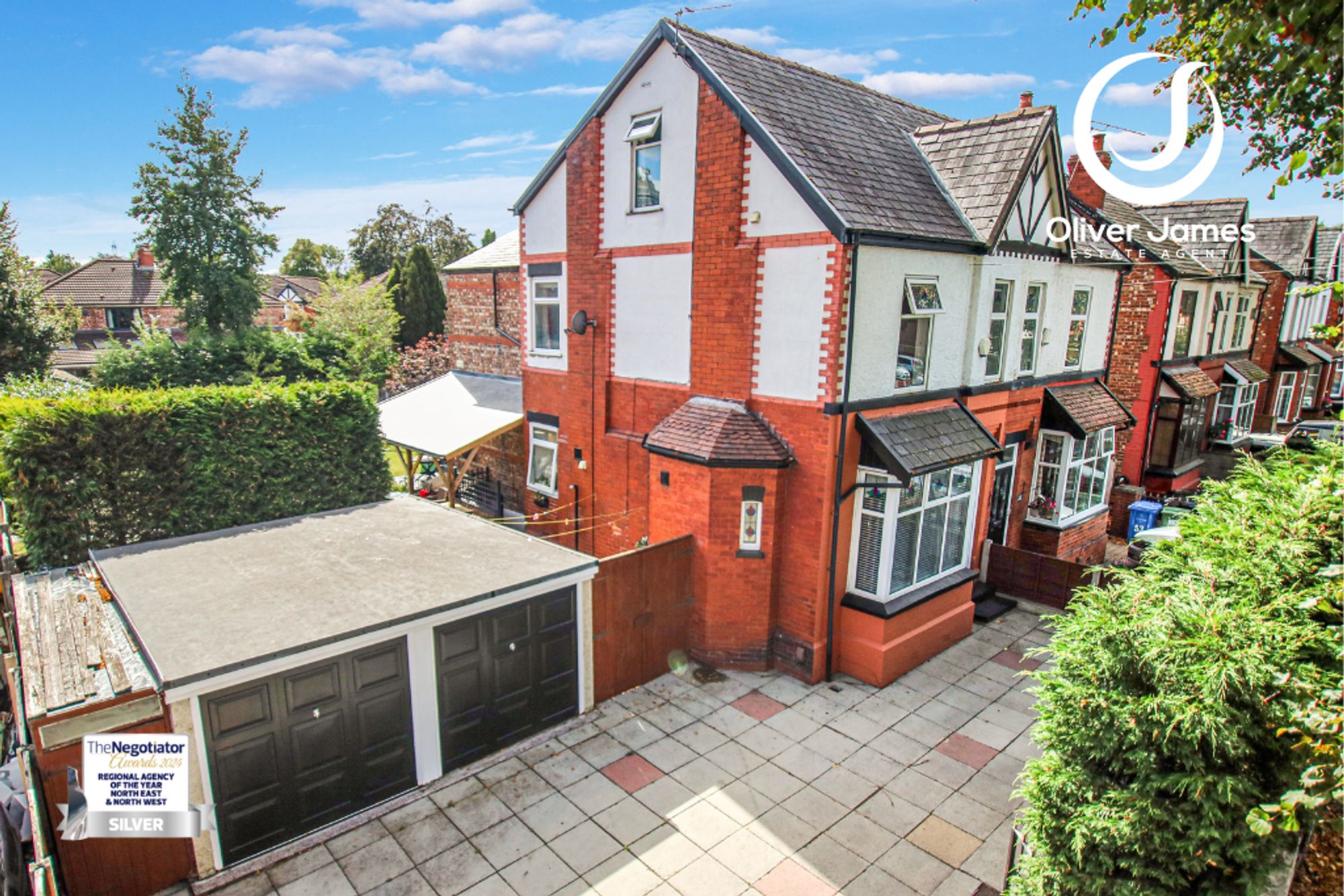 4 bed semi-detached house for sale in Urmston Lane, Stretford, M32