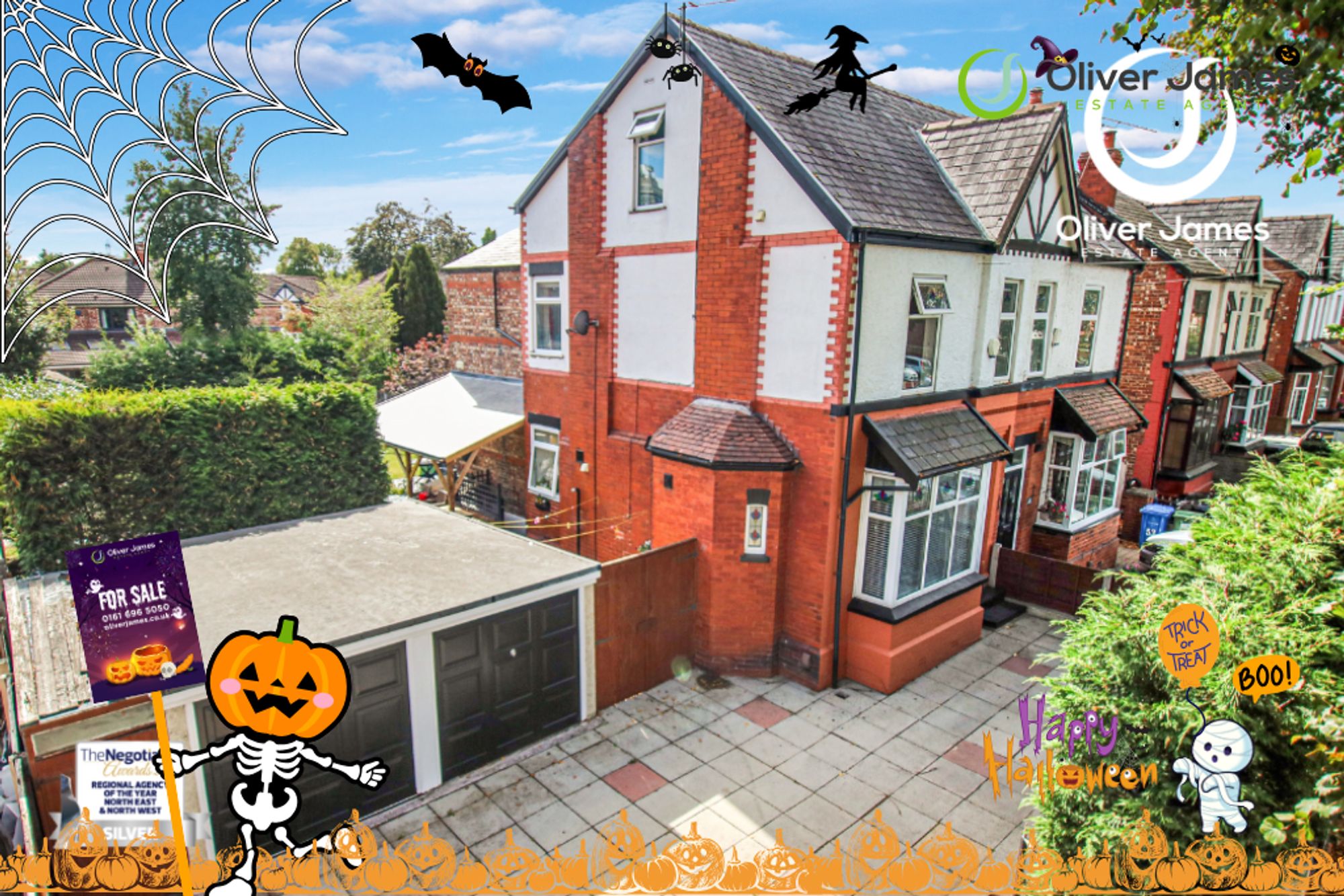 4 bed semi-detached house for sale in Urmston Lane, Stretford, M32