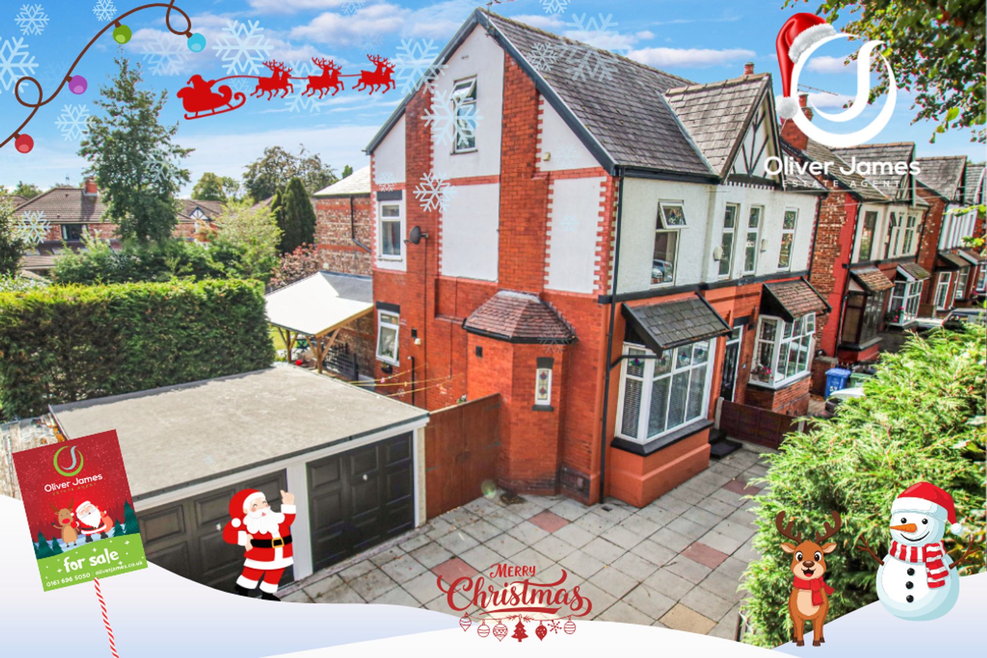 4 bed semi-detached house for sale in Urmston Lane, Stretford, M32