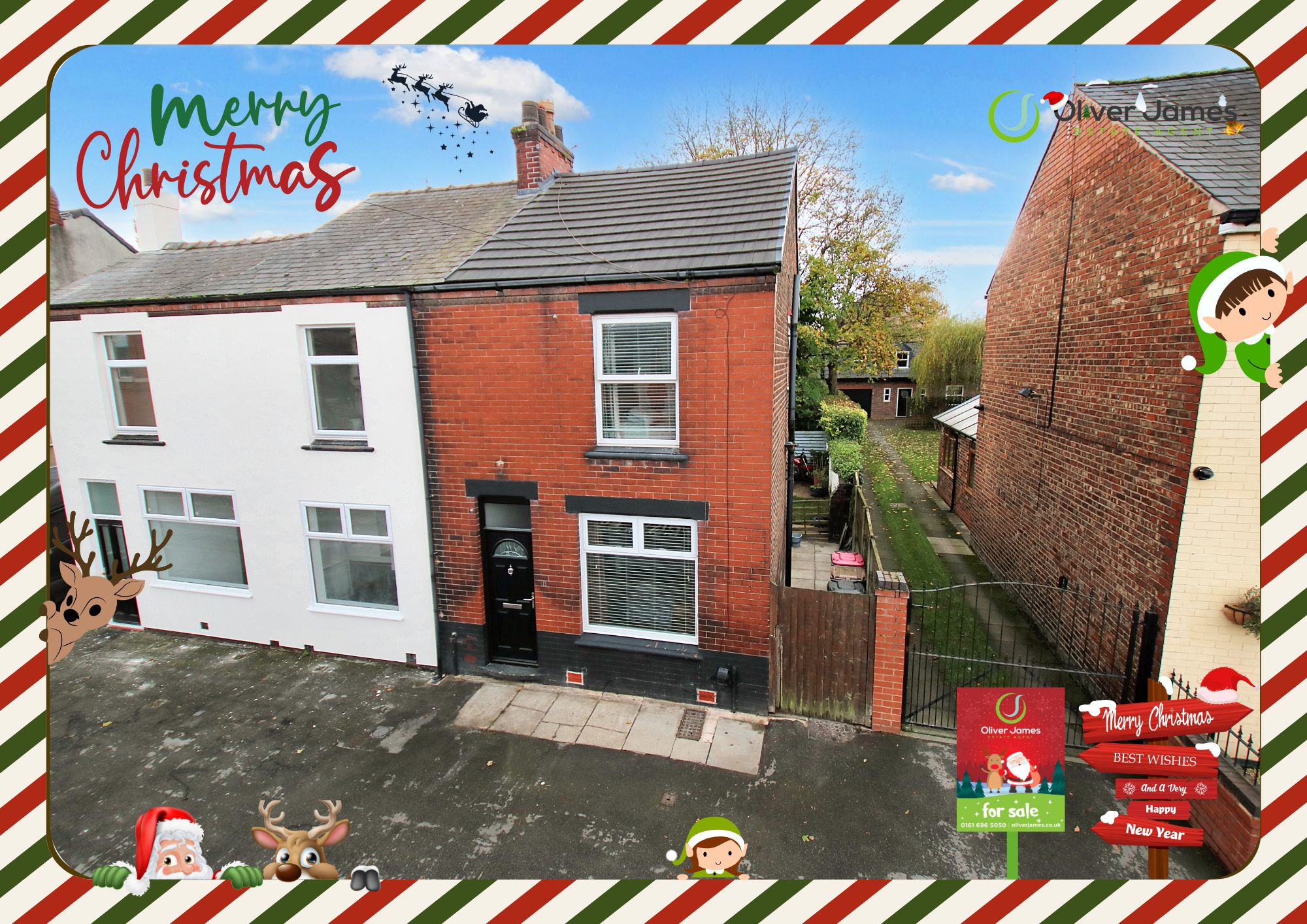 2 bed semi-detached house for sale in Albert Street, Manchester  - Property Image 1