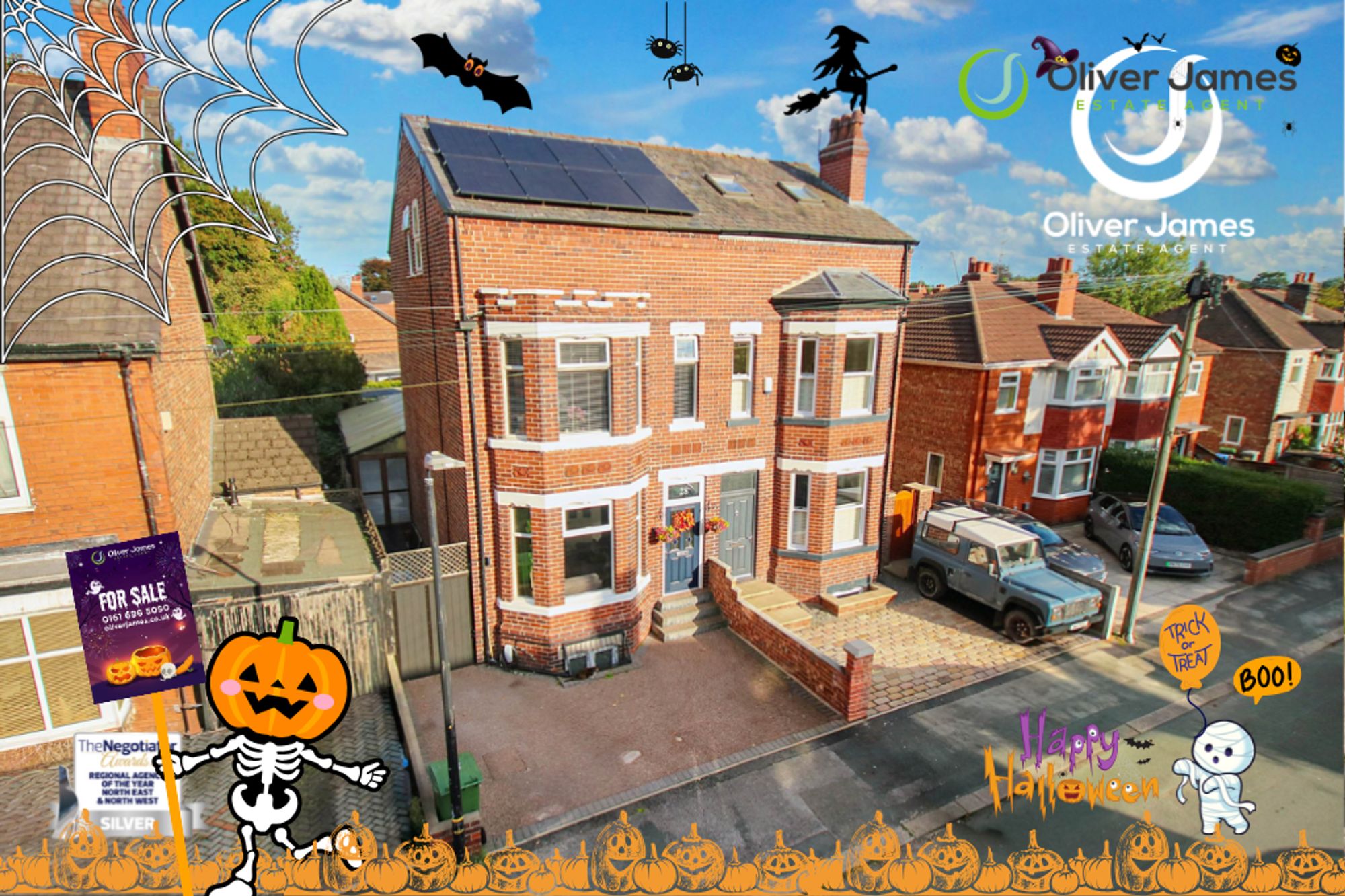 5 bed semi-detached house for sale in Princess Road, Urmston, M41  - Property Image 1