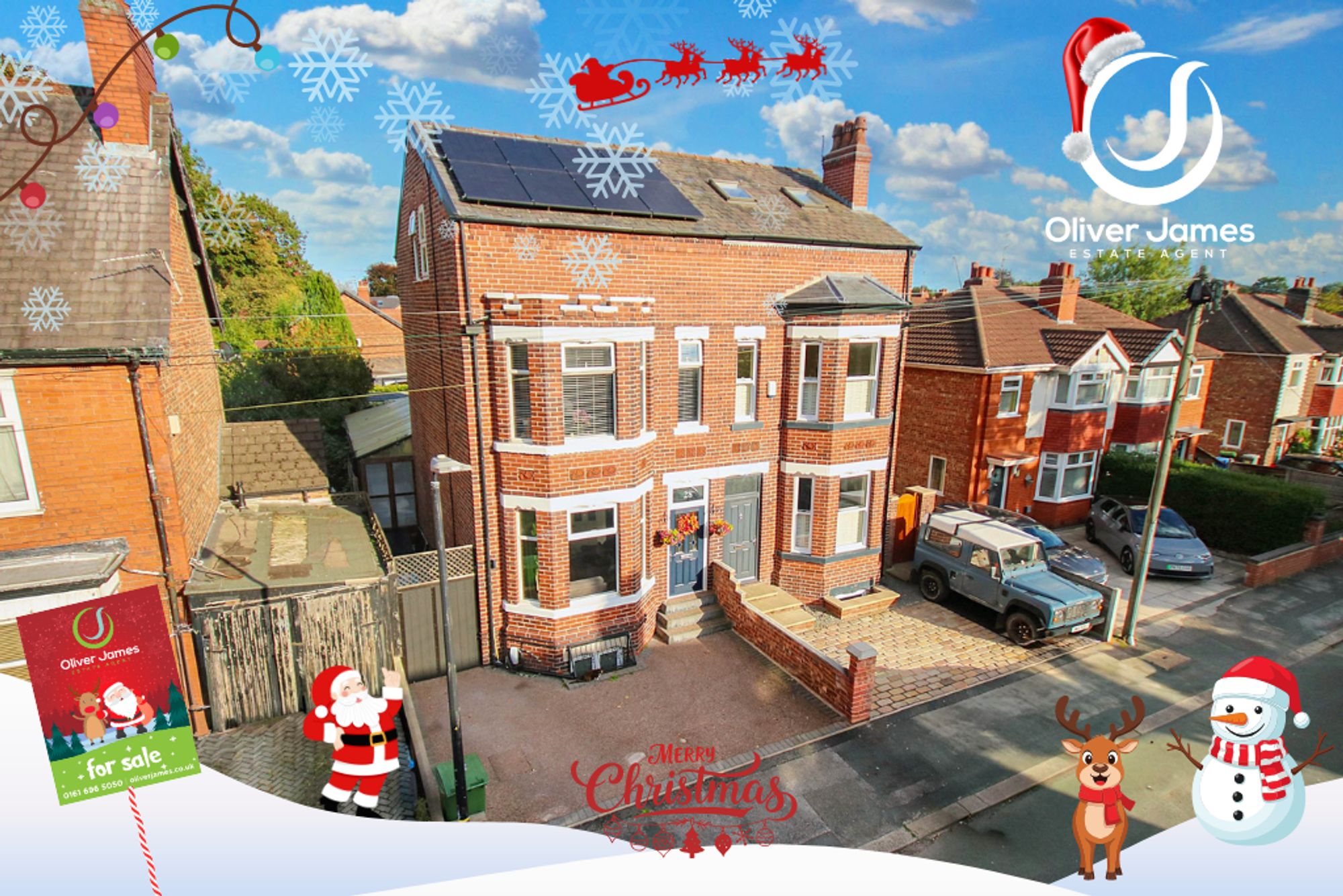 5 bed semi-detached house for sale in Princess Road, Urmston, M41  - Property Image 1