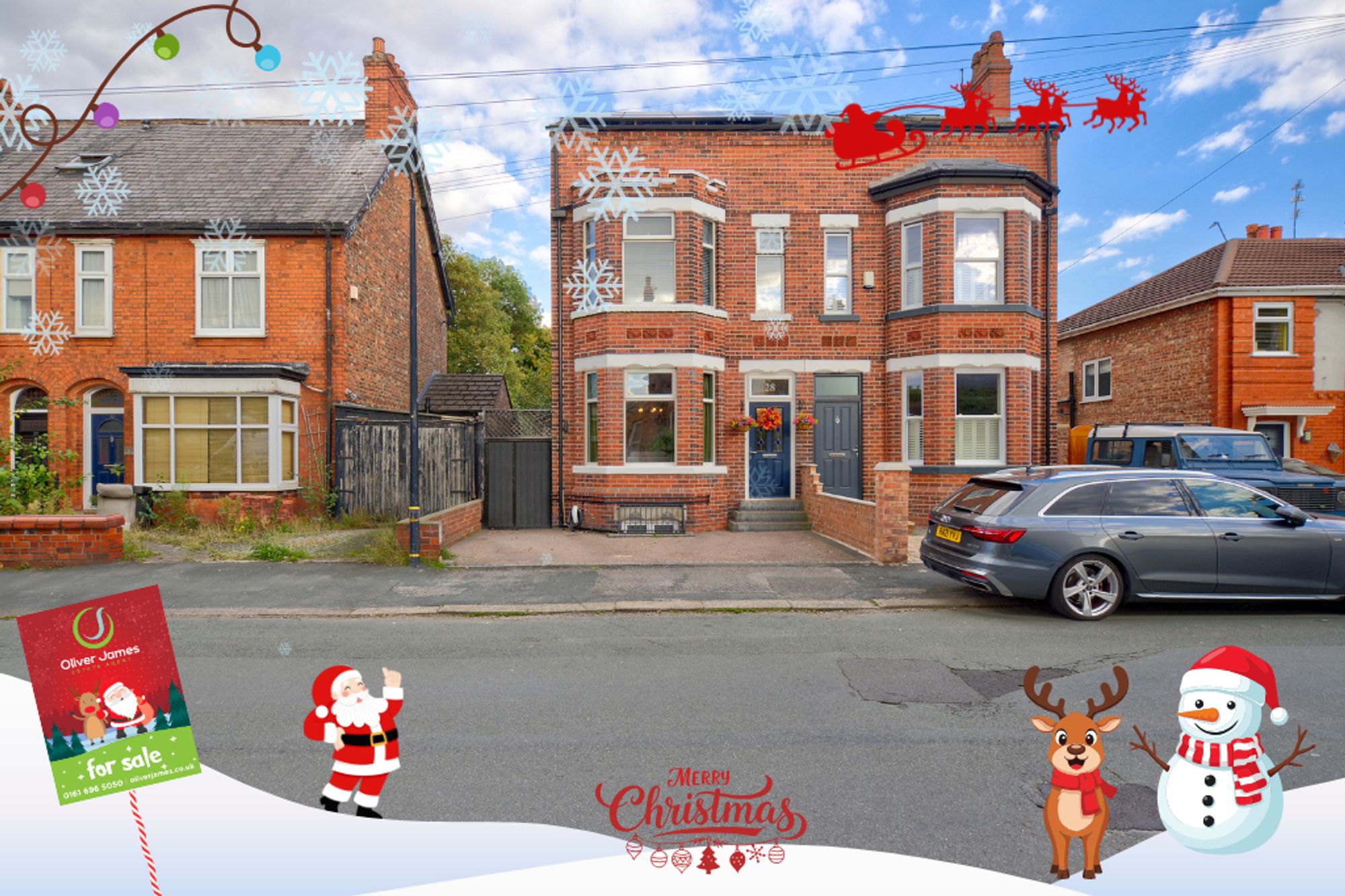 5 bed semi-detached house for sale in Princess Road, Urmston, M41  - Property Image 1