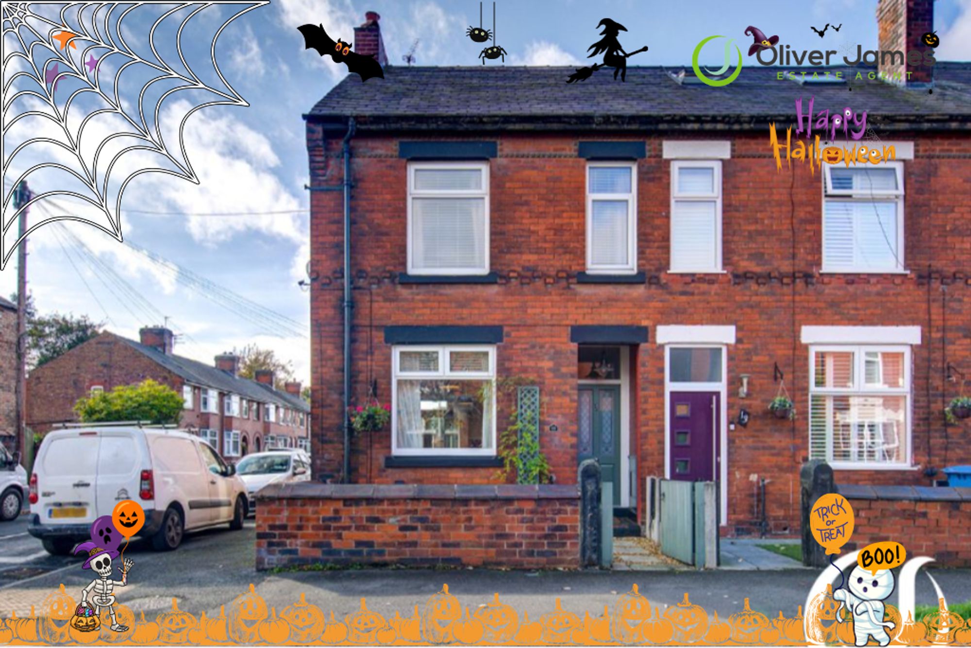 2 bed end of terrace house for sale in Prospect Road, Manchester  - Property Image 1