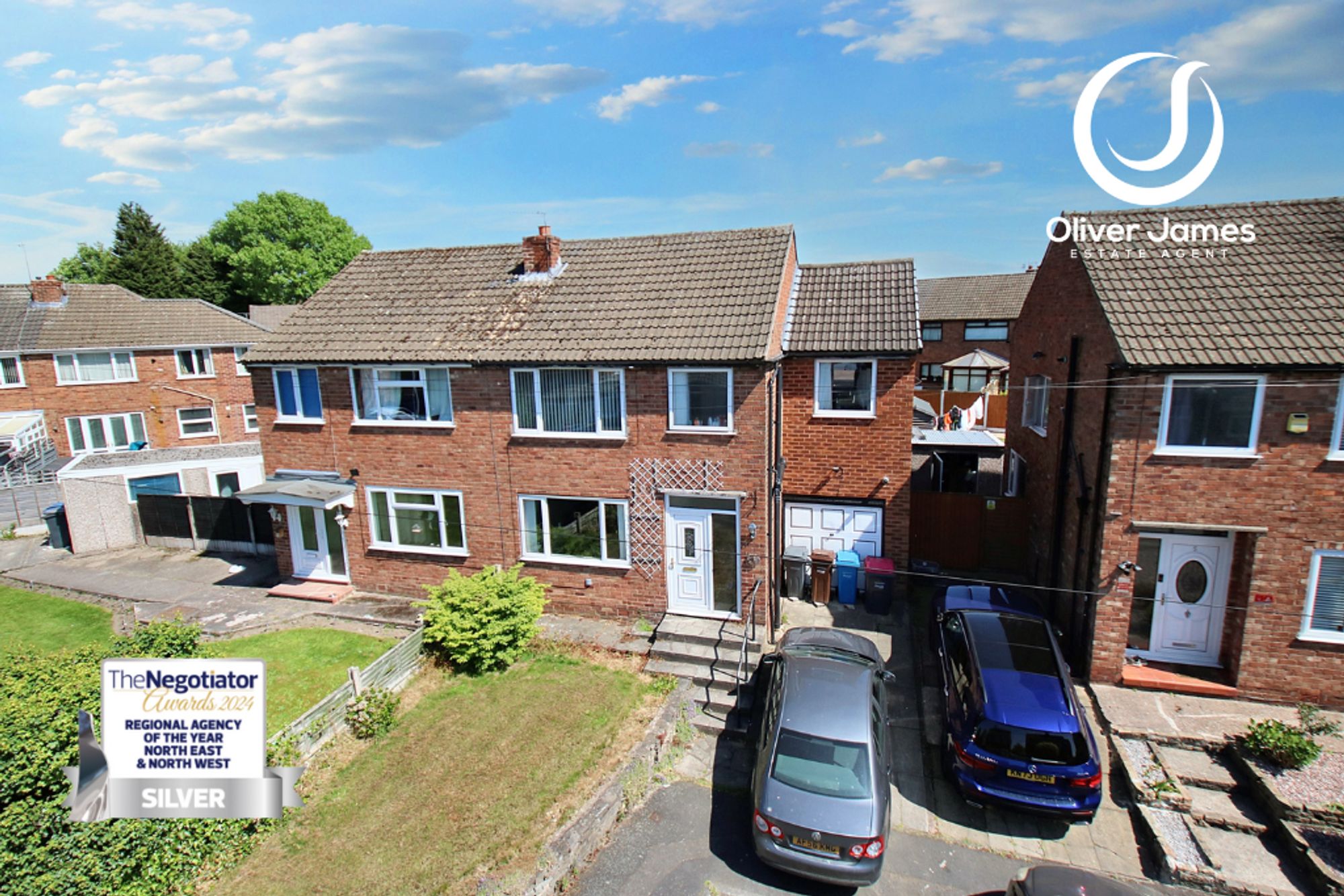 4 bed semi-detached house for sale in Purley Drive, Manchester - Property Image 1