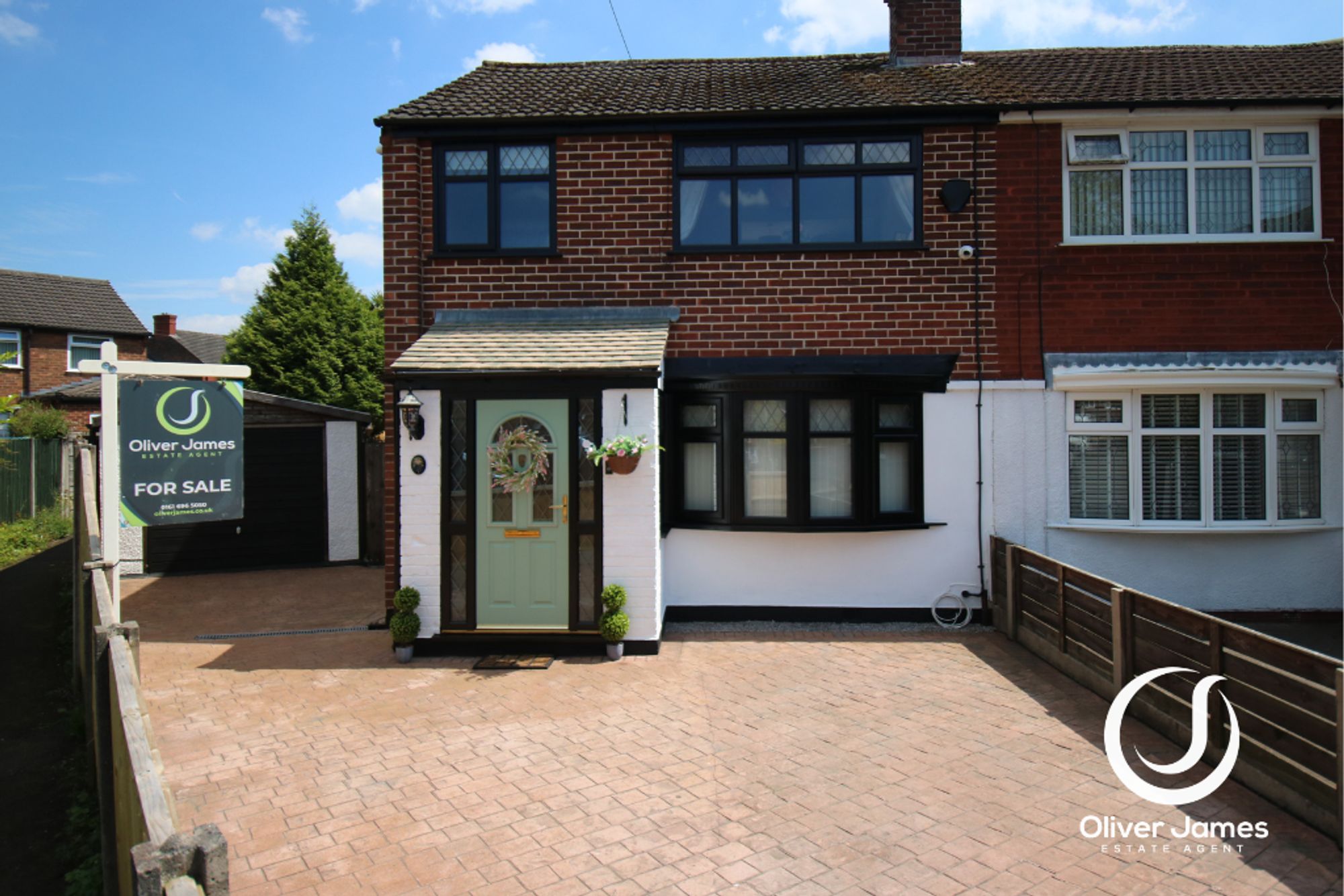 3 bed semi-detached house for sale in Brackley Avenue, Manchester  - Property Image 1