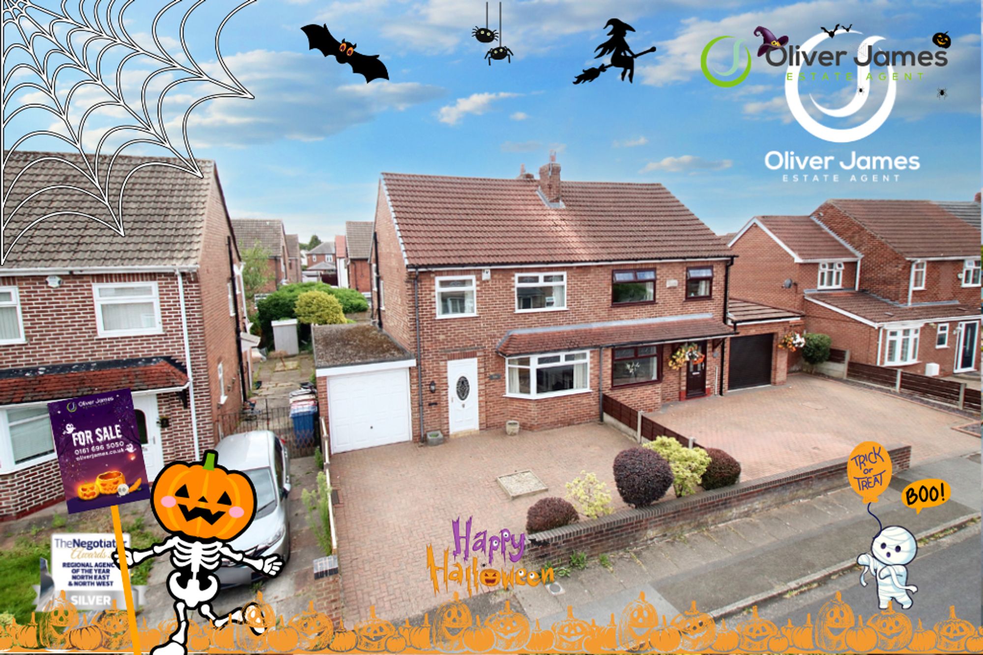 3 bed semi-detached house for sale in Balshaw Avenue, Irlam, M44