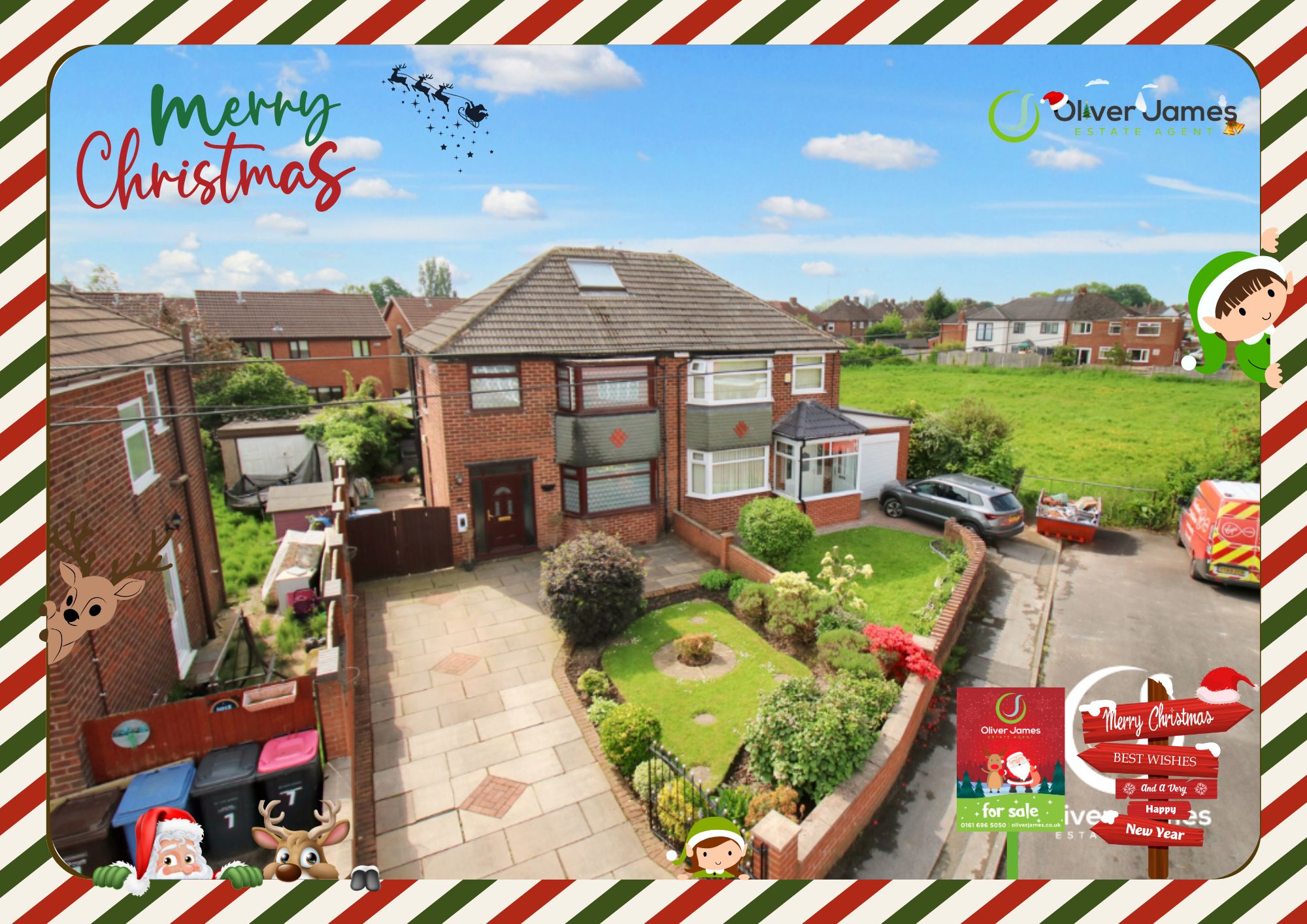 3 bed semi-detached house for sale in Carlisle Drive, Manchester  - Property Image 1