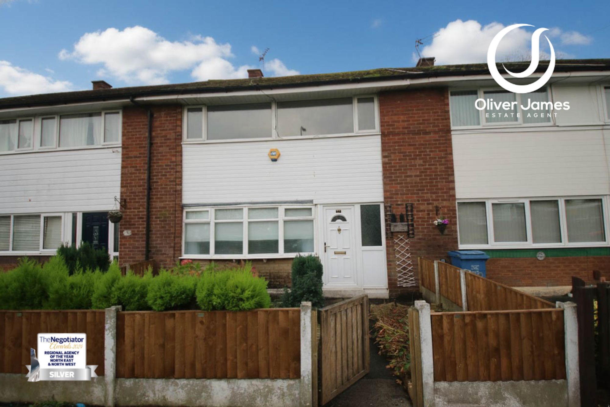 3 bed mid-terraced house to rent in Cutnook Lane, Irlam, M44  - Property Image 1