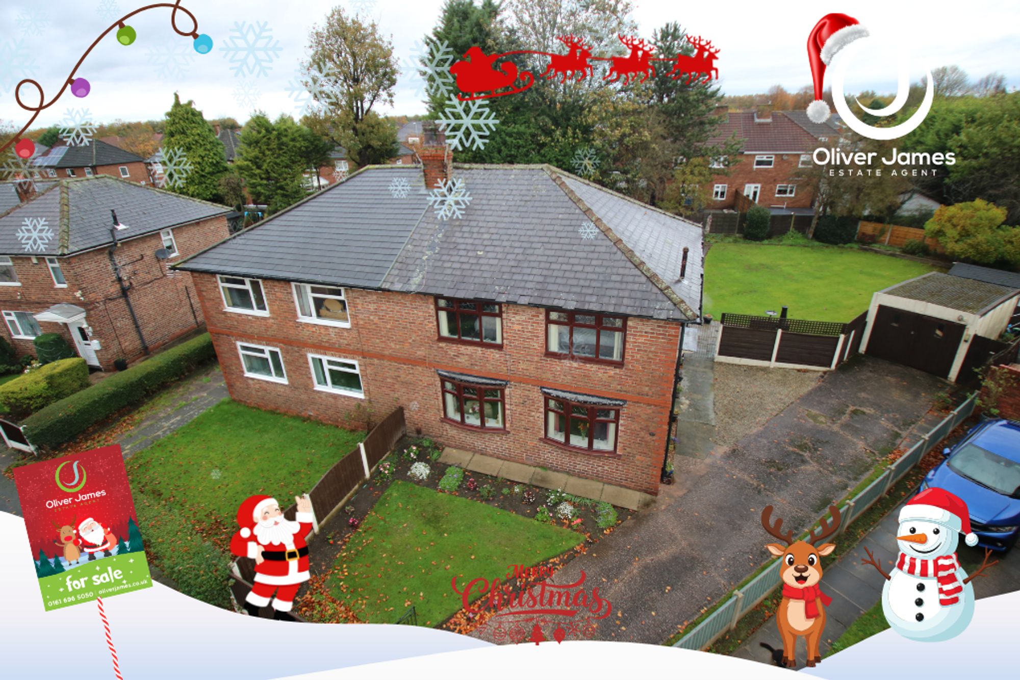 3 bed semi-detached house for sale in Allenby Road, Cadishead, M44 - Property Image 1