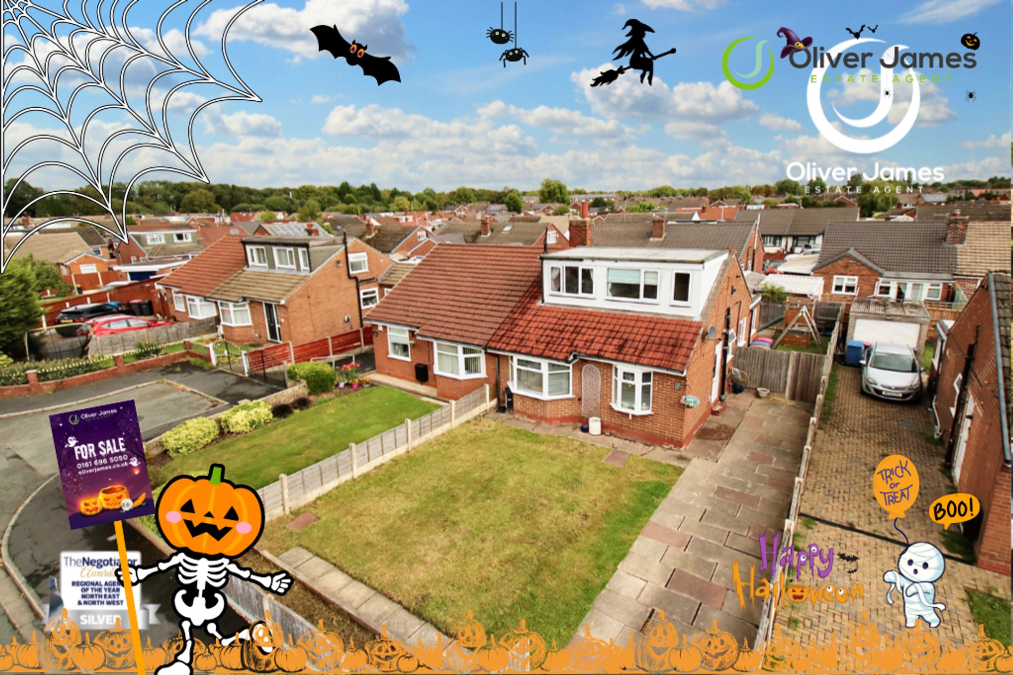 3 bed semi-detached bungalow for sale in Newlands Avenue, Irlam, M44 - Property Image 1