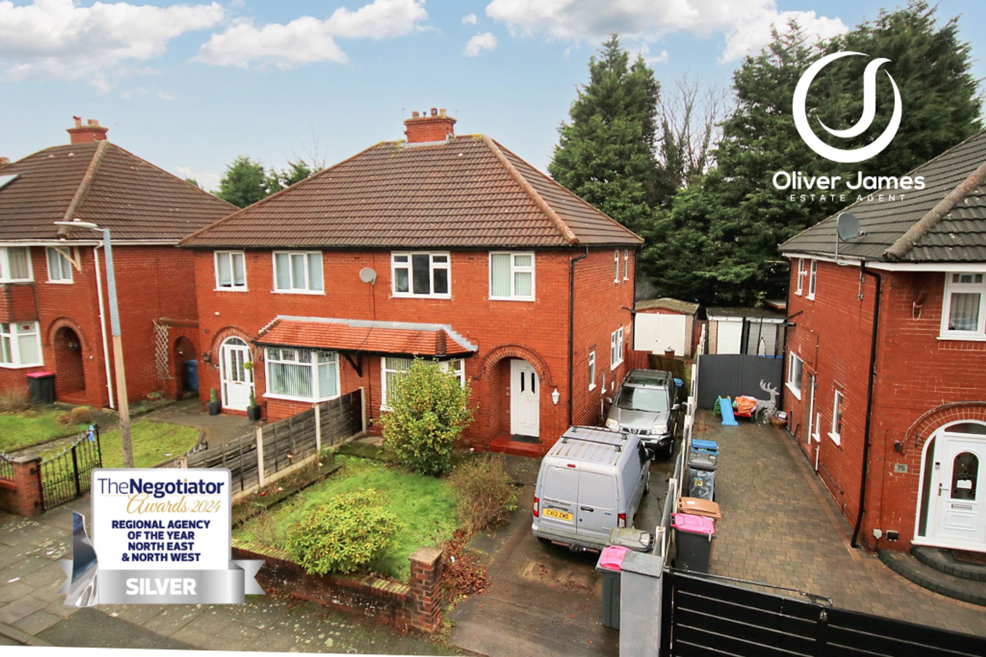 3 bed semi-detached house for sale in Devon Road, Manchester  - Property Image 1