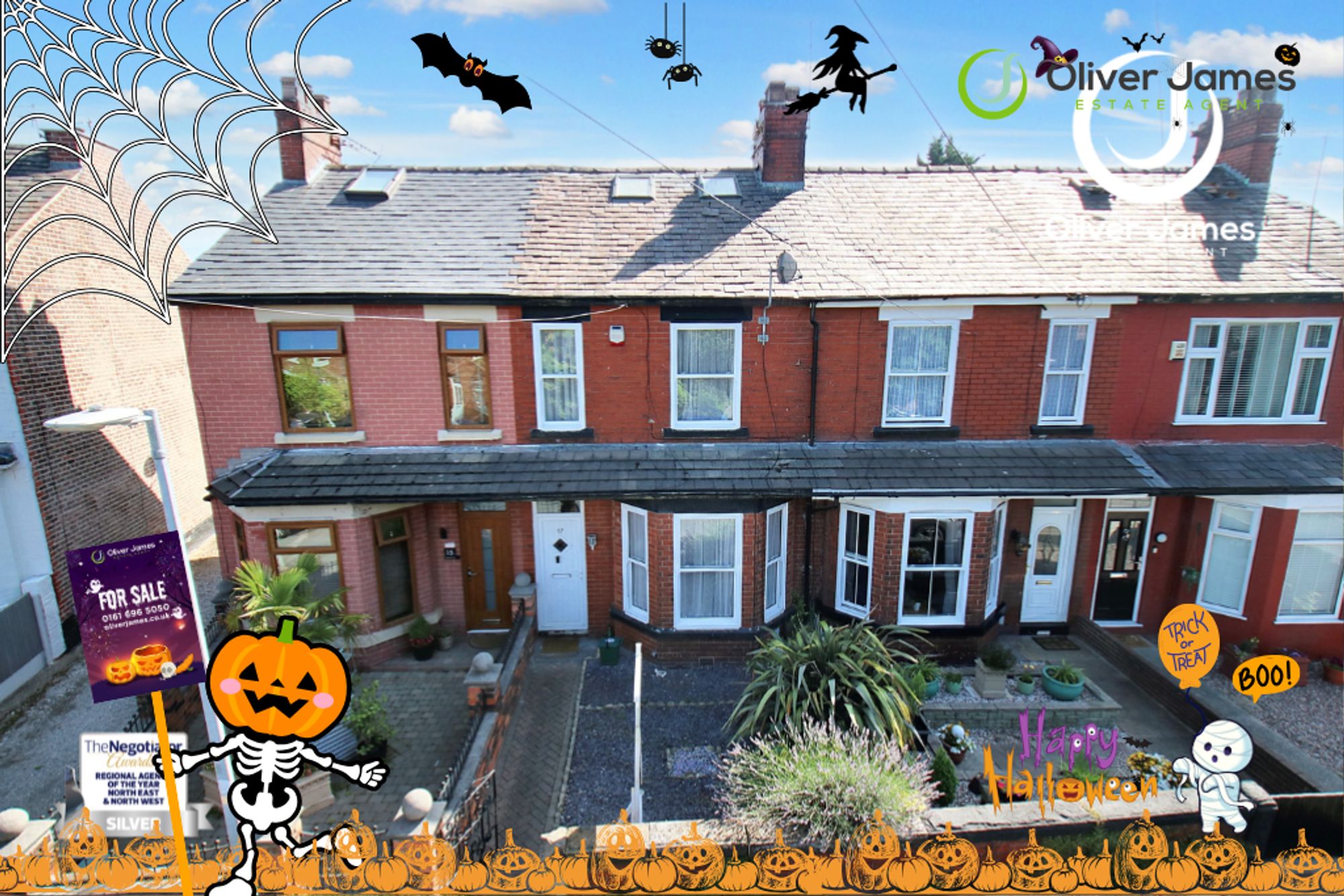 3 bed terraced house for sale in Alexandra Grove, Irlam, M44  - Property Image 1