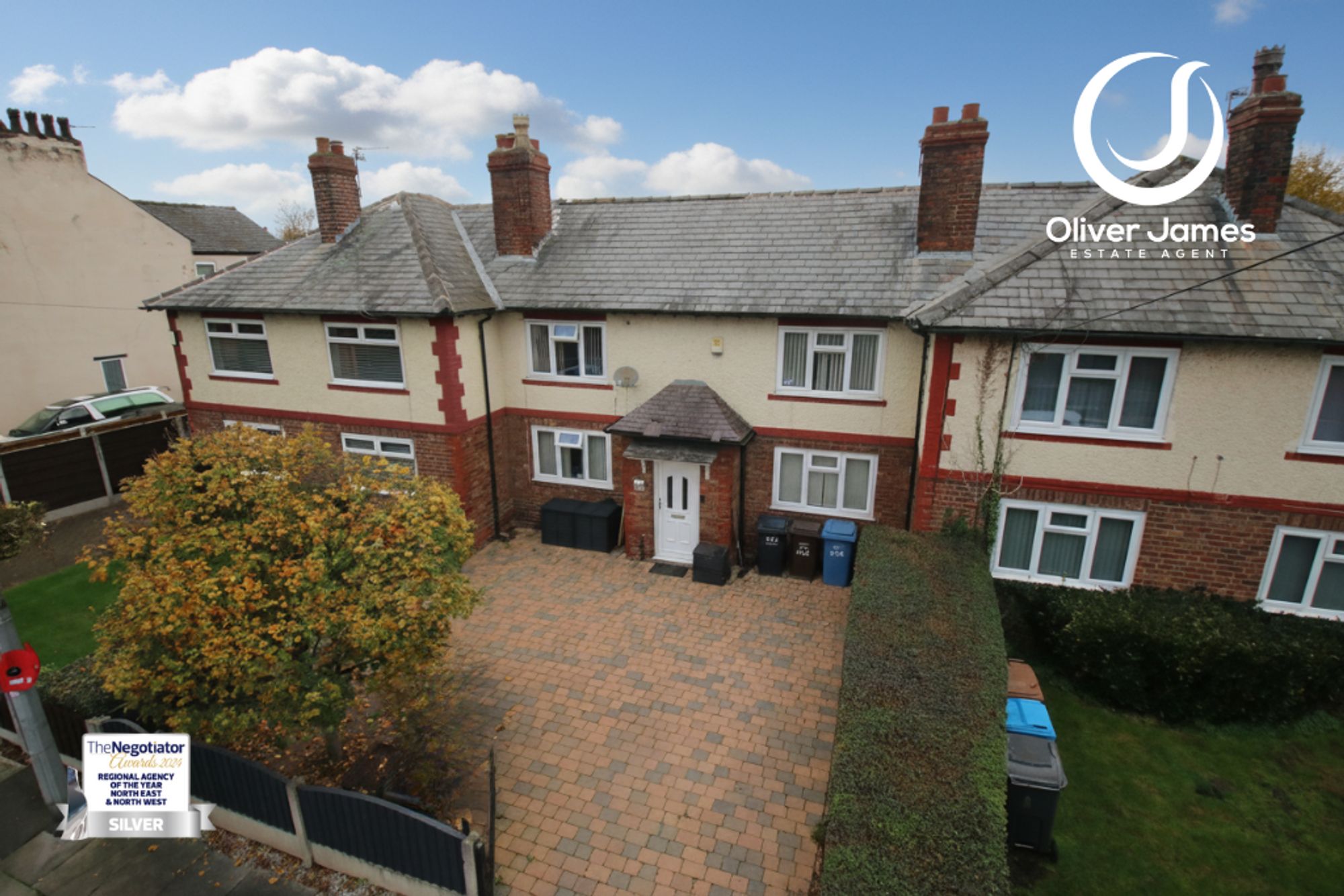 4 bed mid-terraced house for sale in Liverpool Road, Cadishead, M44  - Property Image 1