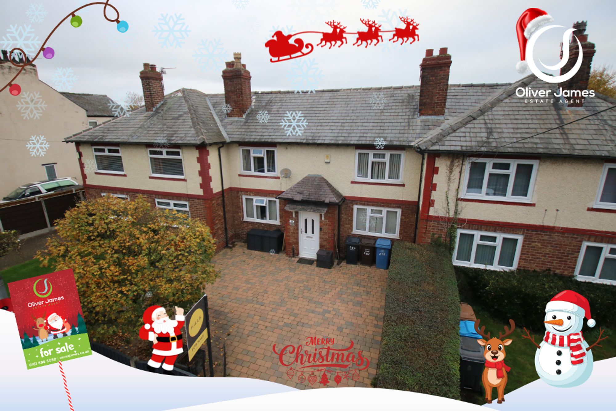 4 bed mid-terraced house for sale in Liverpool Road, Cadishead, M44