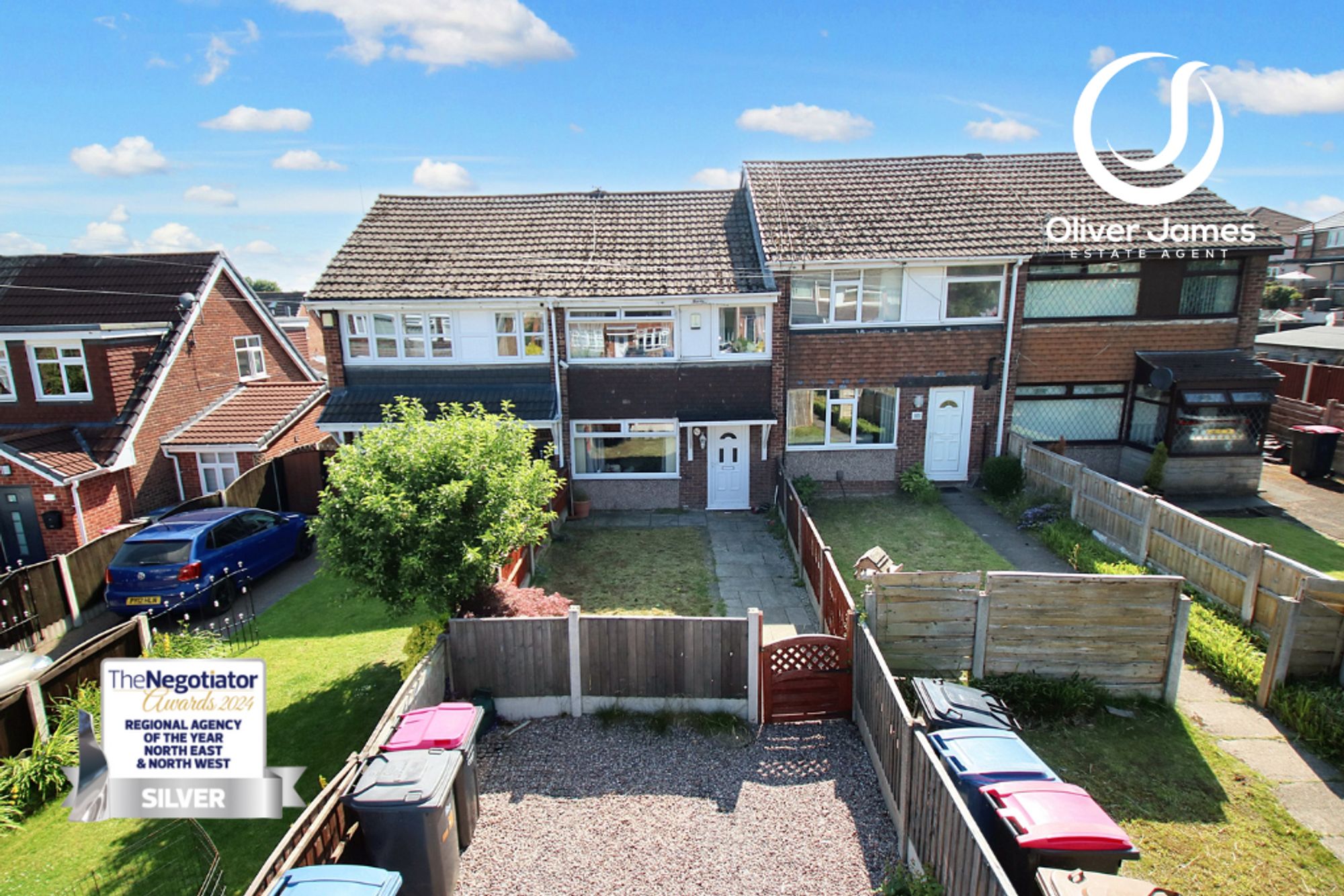 3 bed mid-terraced house for sale in Marston Drive, Manchester, M44