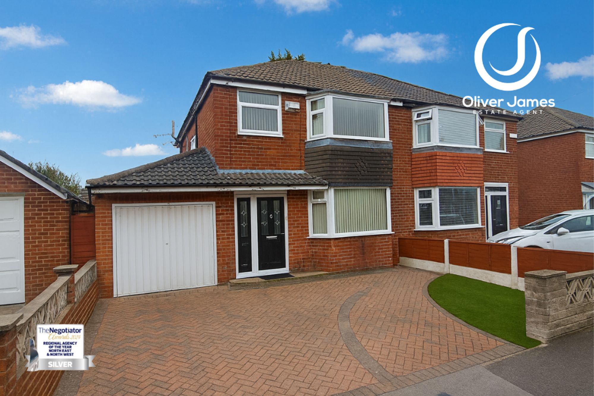 3 bed semi-detached house for sale in Highbury Avenue, Manchester, M44