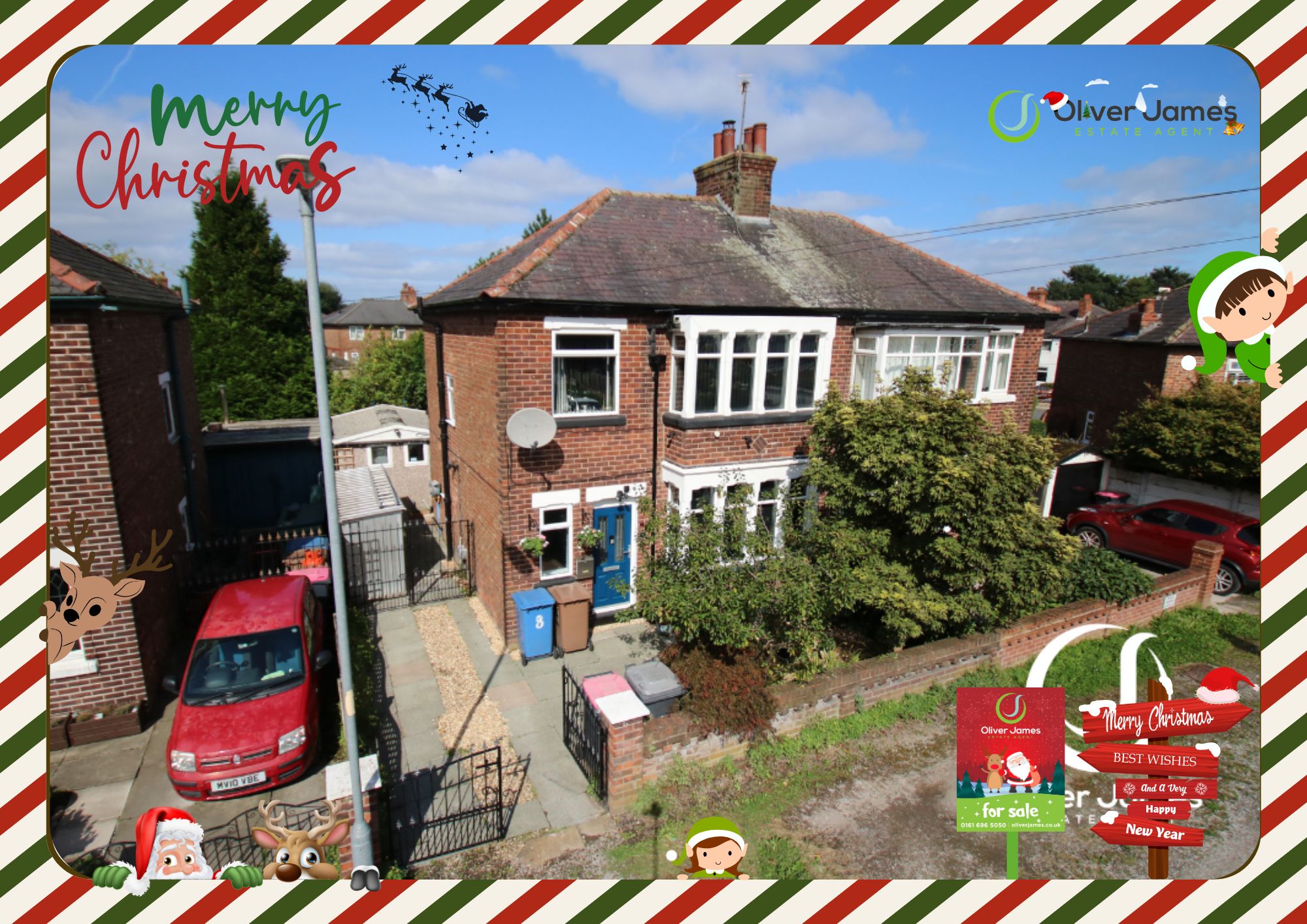 3 bed semi-detached house for sale in Woodbine Avenue, Manchester  - Property Image 1