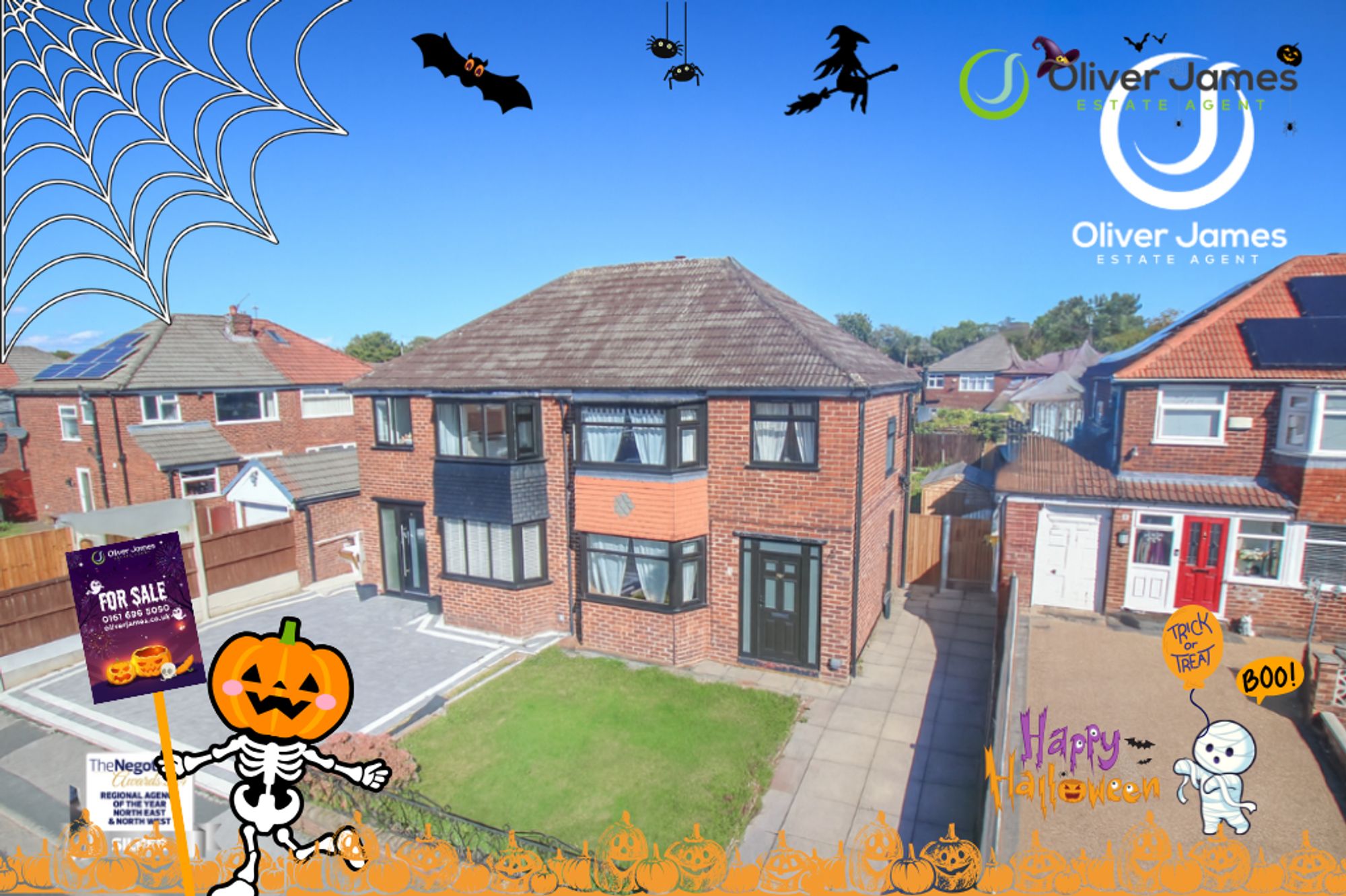 3 bed semi-detached house for sale in Hargate Drive, Irlam, M44