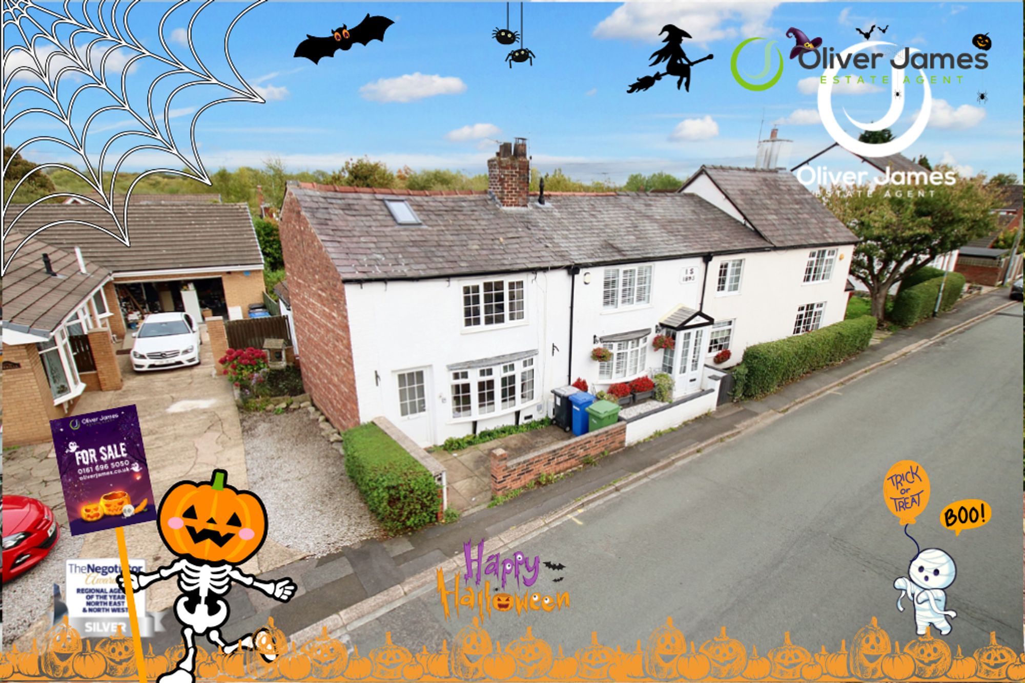 2 bed semi-detached cottage for sale in Manchester Road, Rixton, WA3