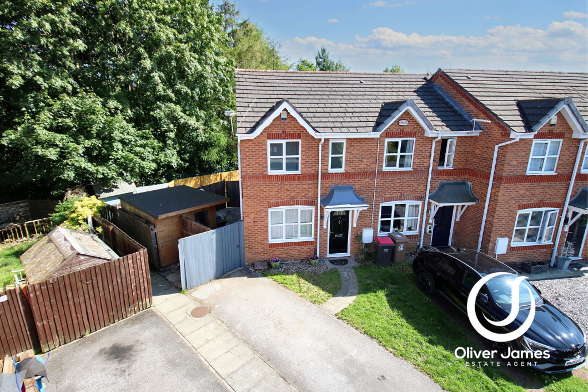 2 bed end of terrace house for sale in Pasturegreen Way, Manchester  - Property Image 1