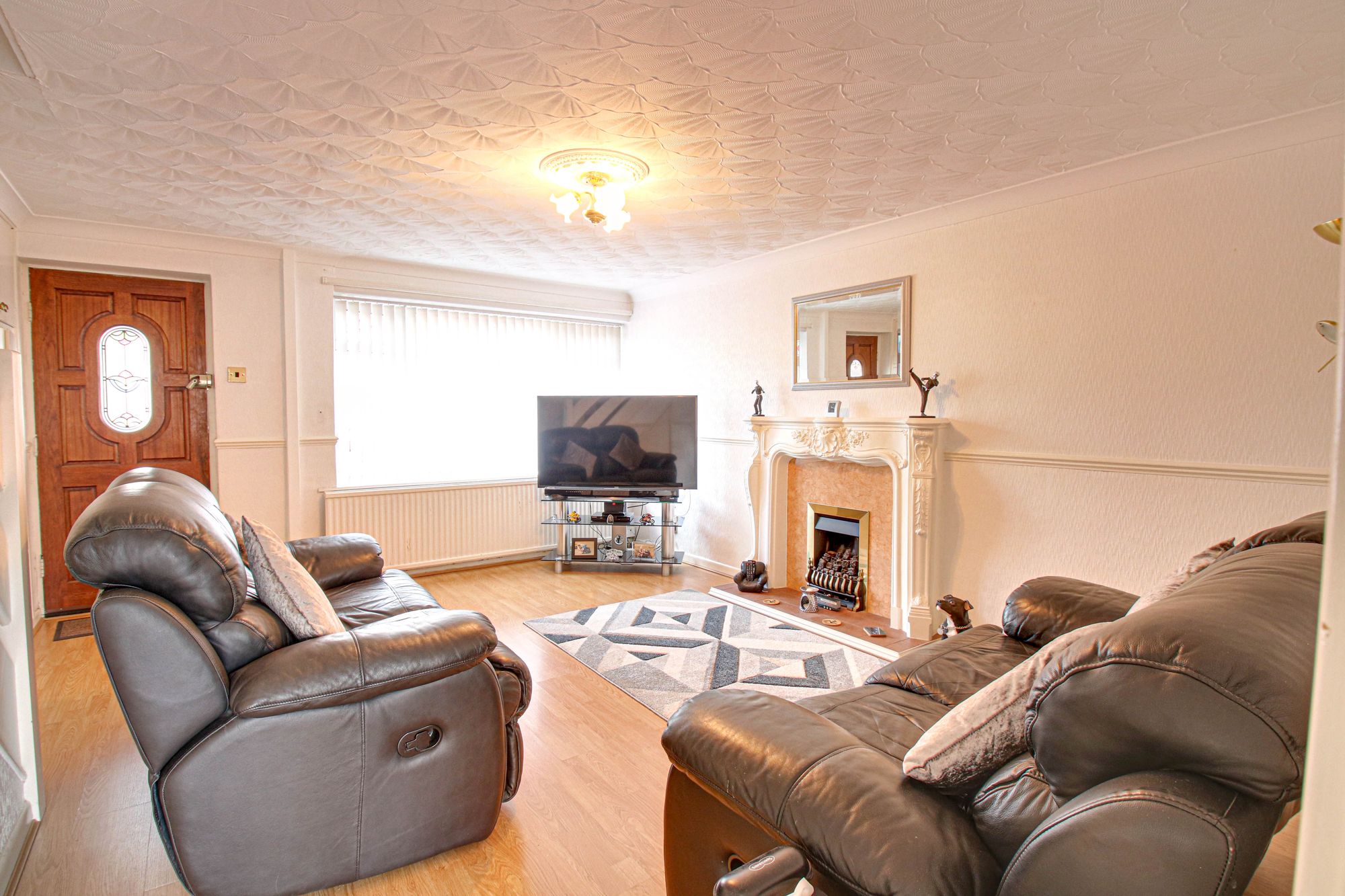 3 bed mid-terraced house for sale in Halstead Drive, Irlam, M44 1