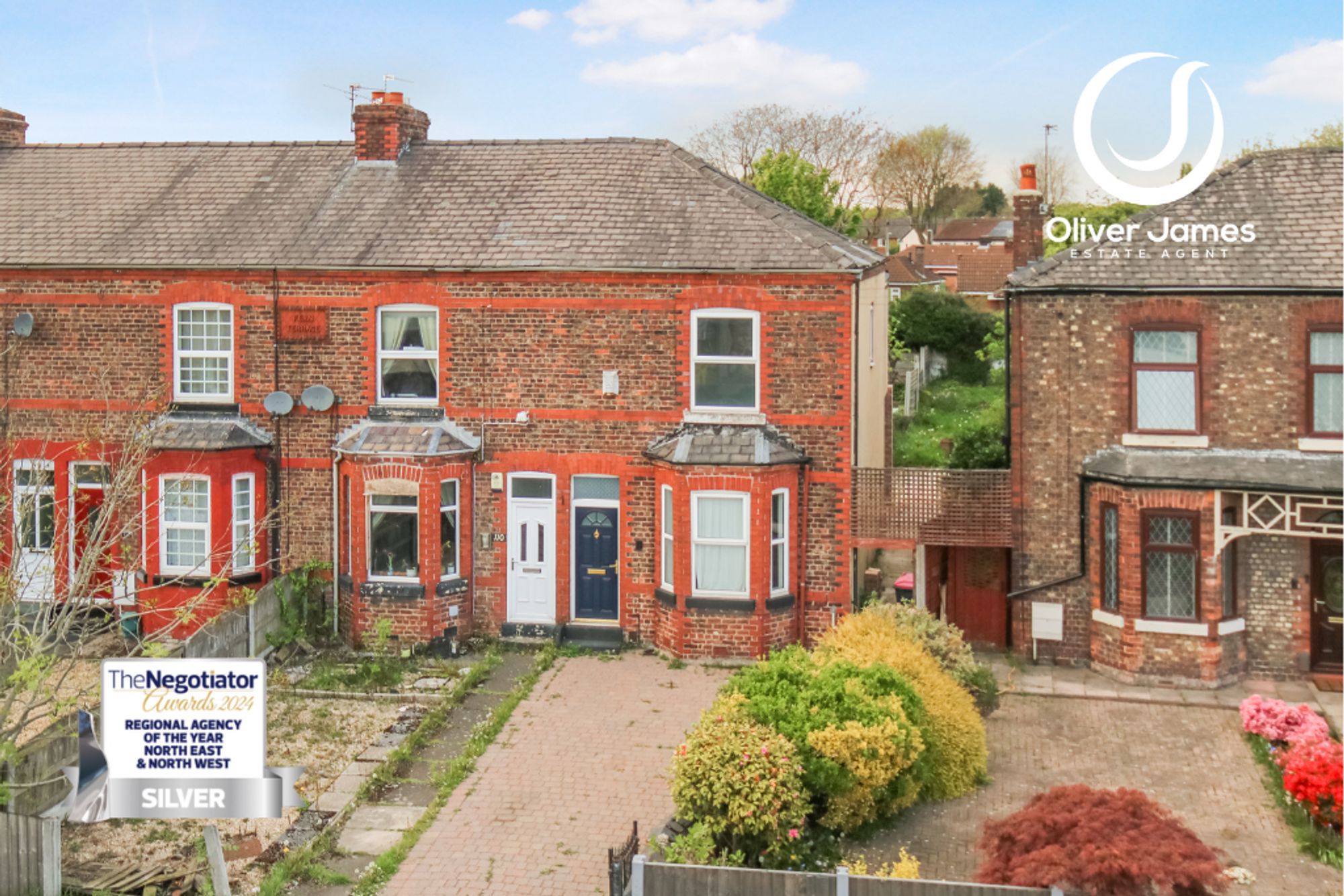 3 bed terraced house for sale in Liverpool Road, Manchester, M44
