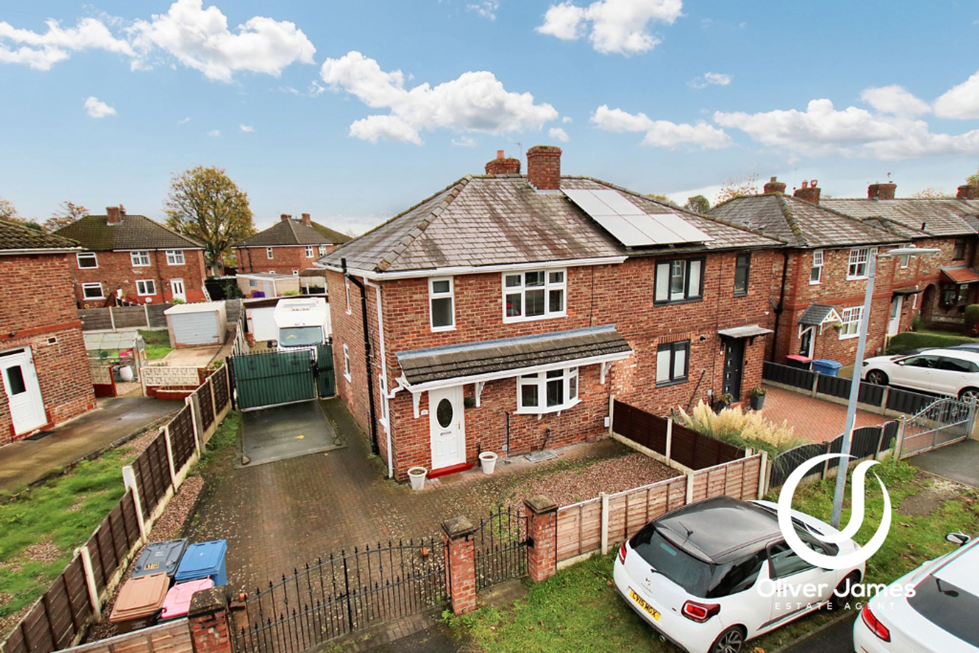 3 bed semi-detached house for sale in Fiddlers Lane, Manchester  - Property Image 1