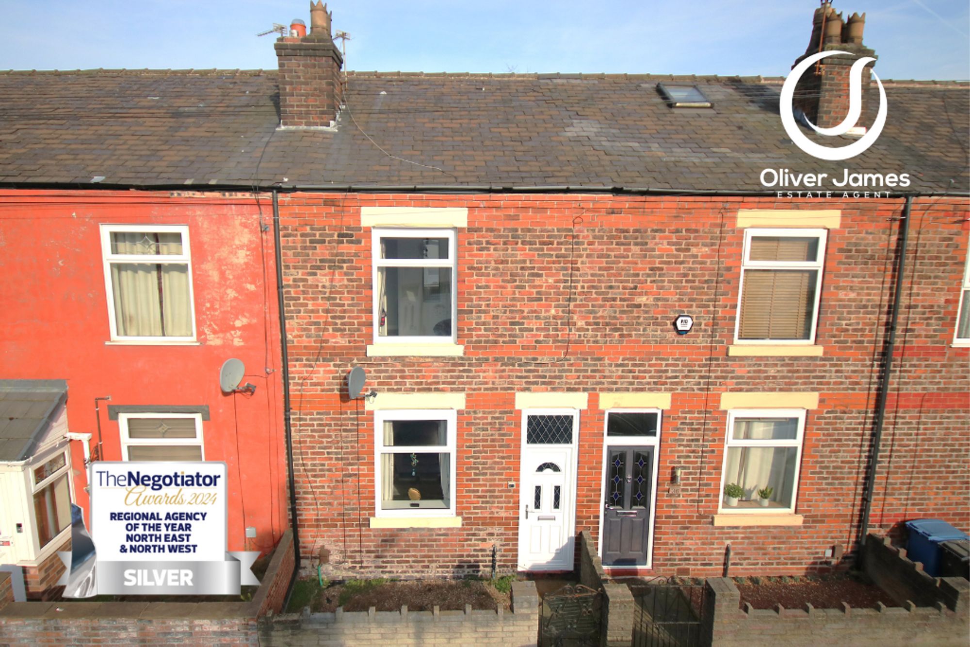 2 bed terraced house for sale in Dean Road, Manchester  - Property Image 1