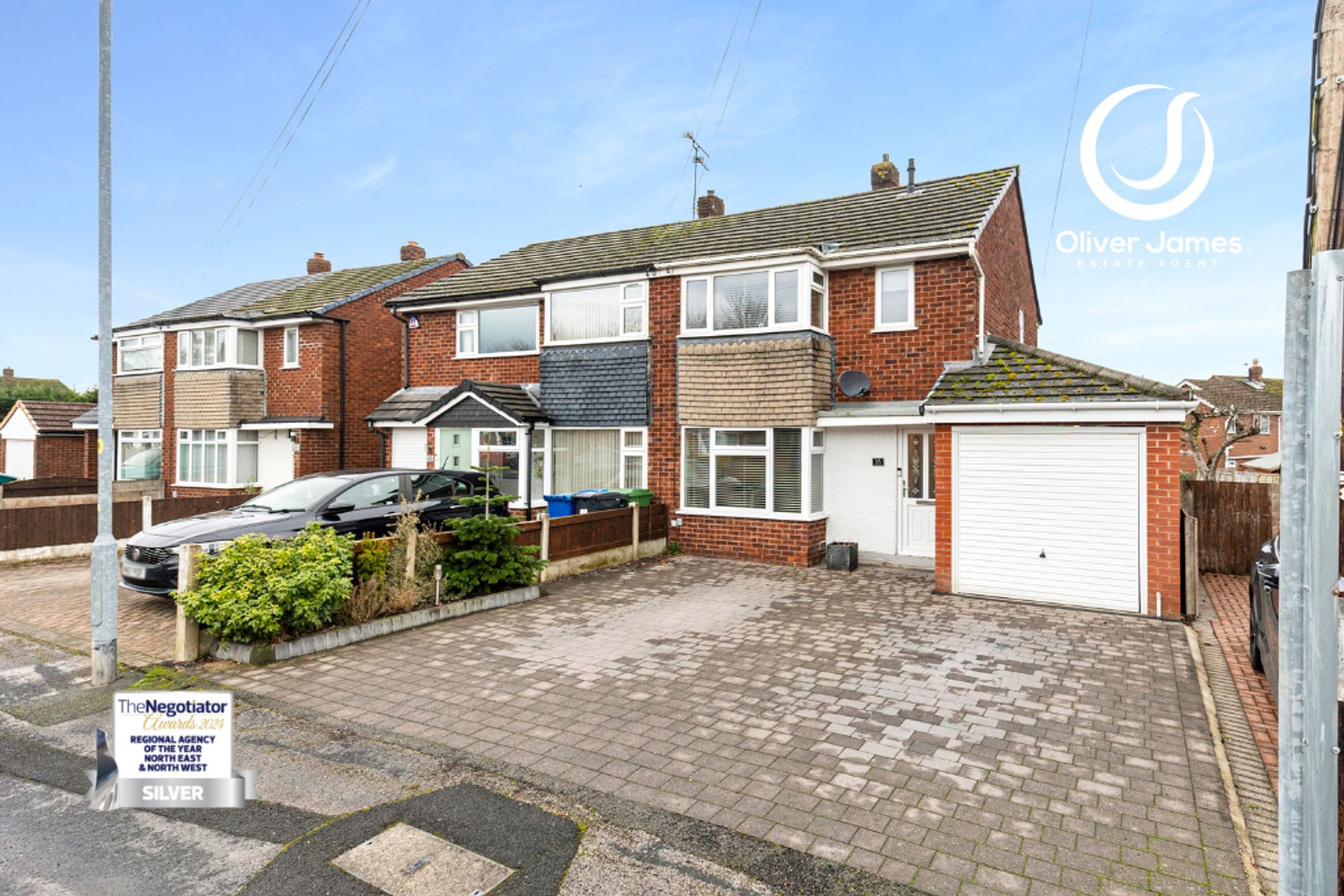 3 bed semi-detached house for sale in Severn Road, Culcheth, WA3  - Property Image 1