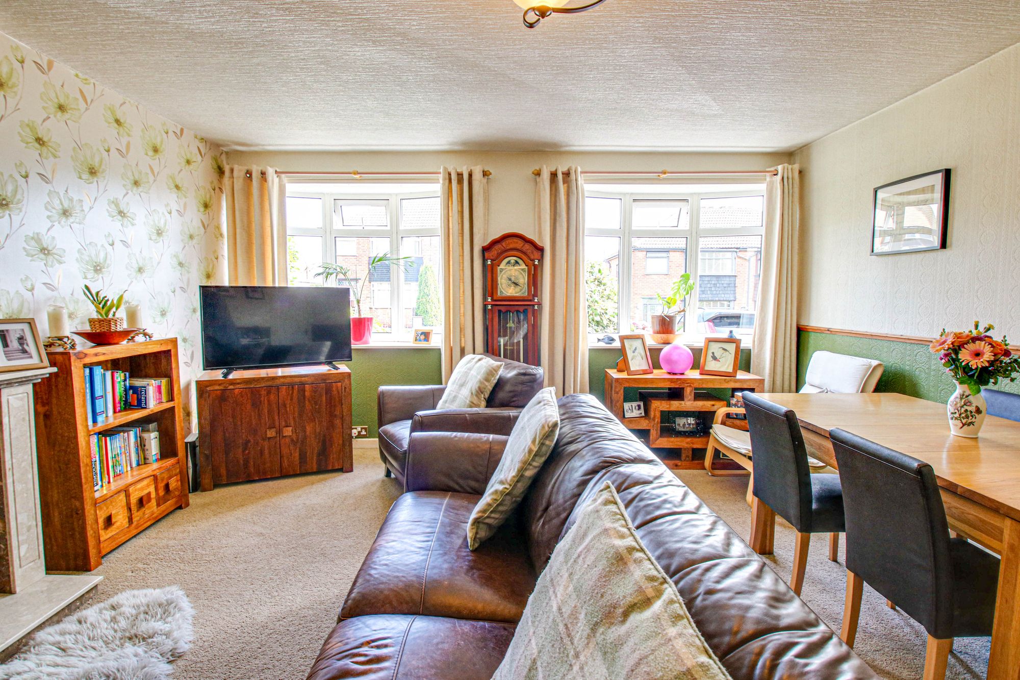 3 bed semi-detached house for sale in Highbury Avenue, Manchester  - Property Image 3