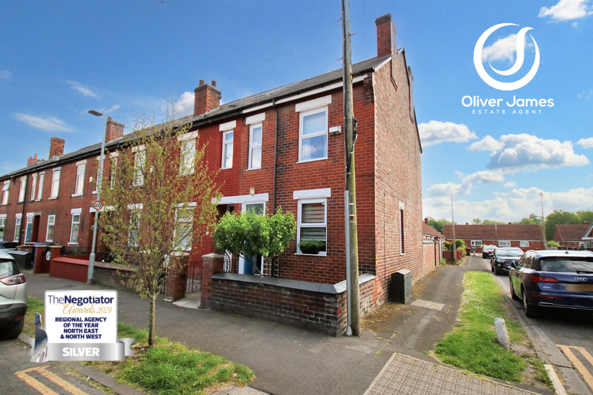 2 bed end of terrace house to rent in Prospect Road, Manchester - Property Image 1