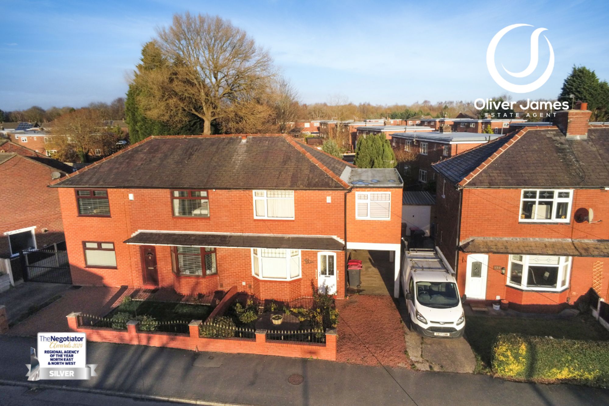 3 bed semi-detached house for sale in Lords Street, Cadishead, M44  - Property Image 1