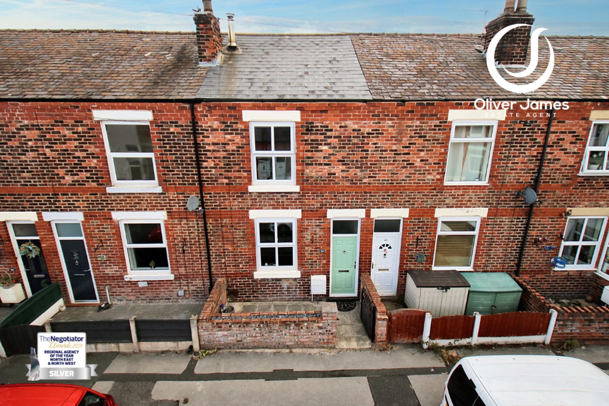 2 bed terraced house for sale in Dean Road, Manchester  - Property Image 1