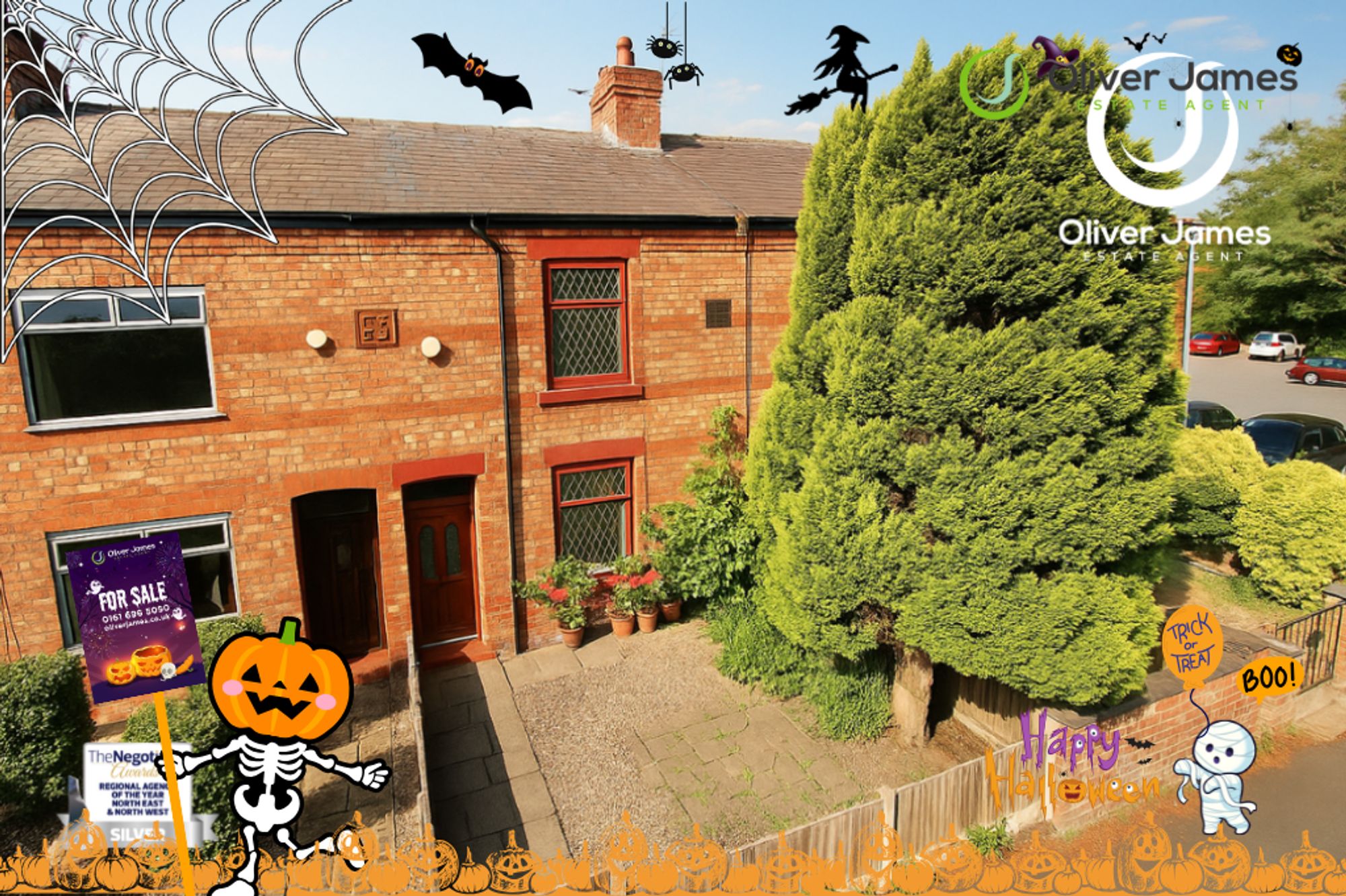 2 bed terraced house for sale in Atherton Lane, Cadishead, M44 - Property Image 1