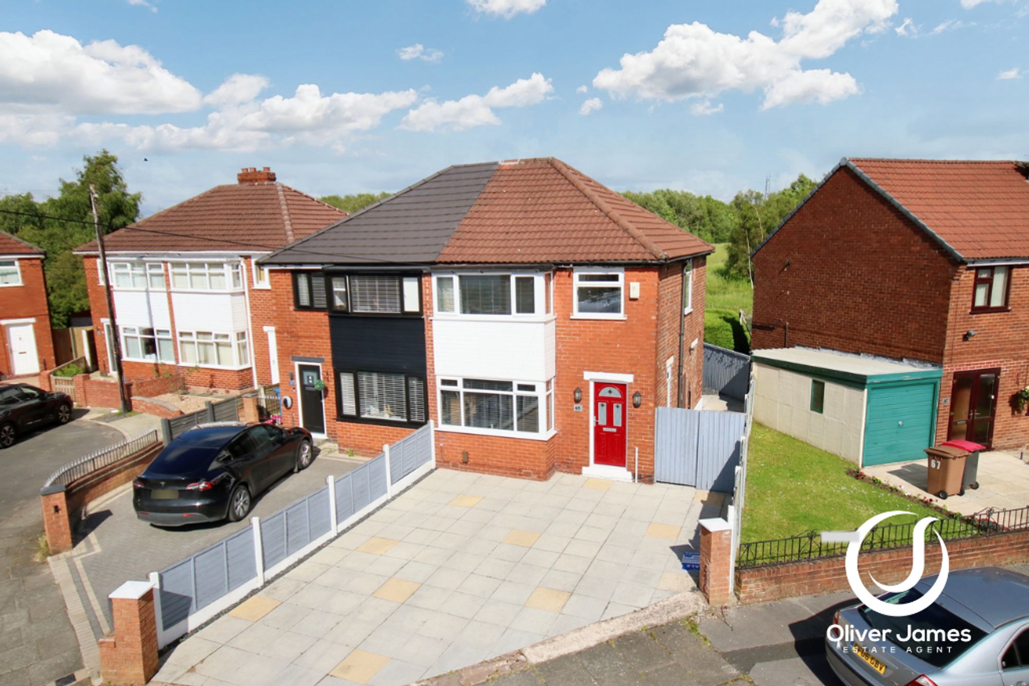 3 bed semi-detached house for sale in Harewood Road, Manchester  - Property Image 1