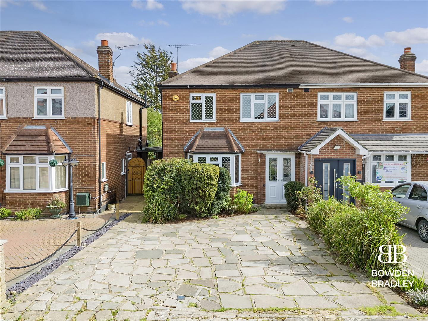 3 bed semi-detached house for sale in Chalgrove Crescent, Clayhall  - Property Image 1