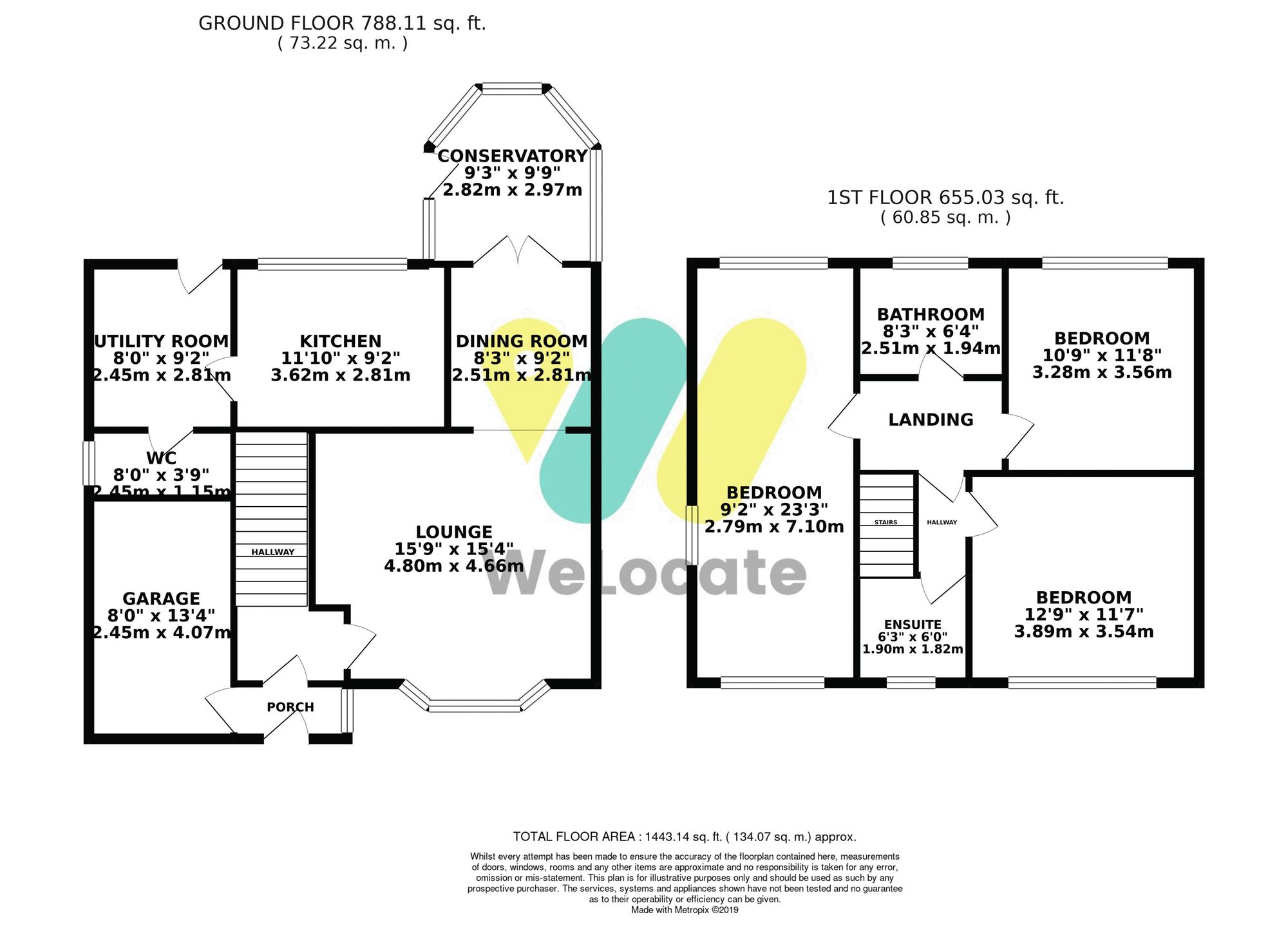 4 bed detached house to rent in Ardenfield Close, Manchester - Property Floorplan