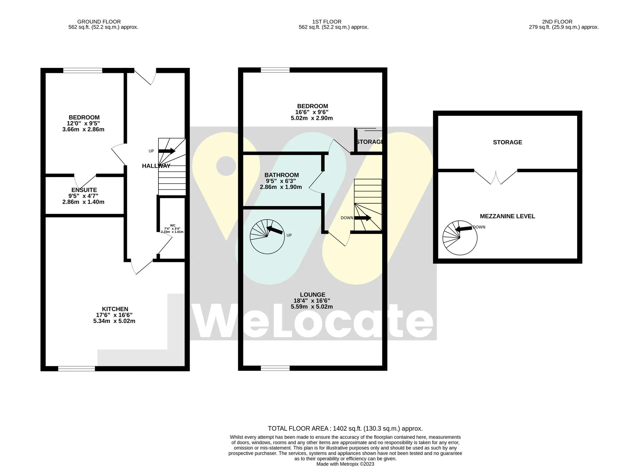 2 bed apartment to rent in St. Johns Court, Bury - Property Floorplan
