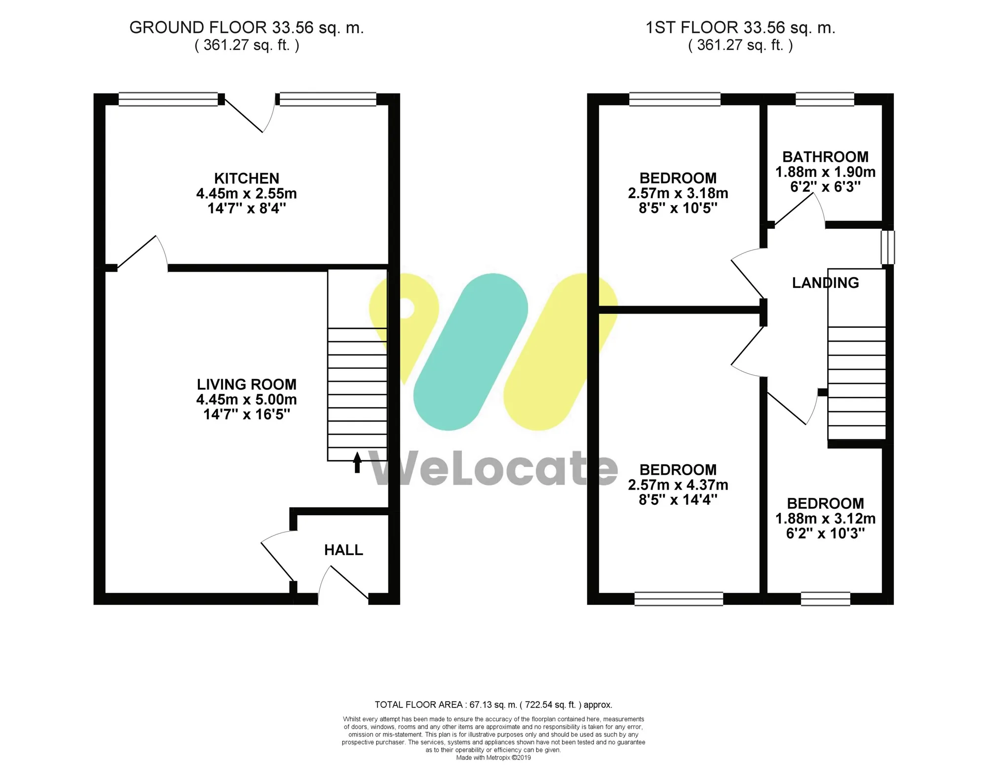 3 bed semi-detached house to rent in Lily Hill Street, Manchester - Property Floorplan