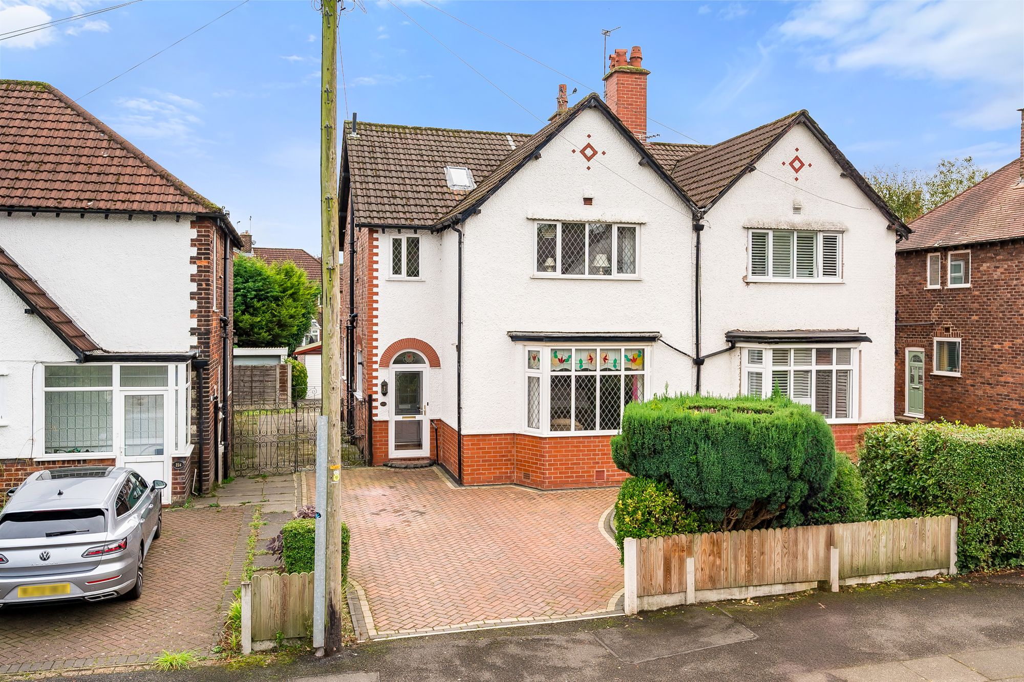 4 bed semi-detached house for sale in Heywood Road, Manchester  - Property Image 1