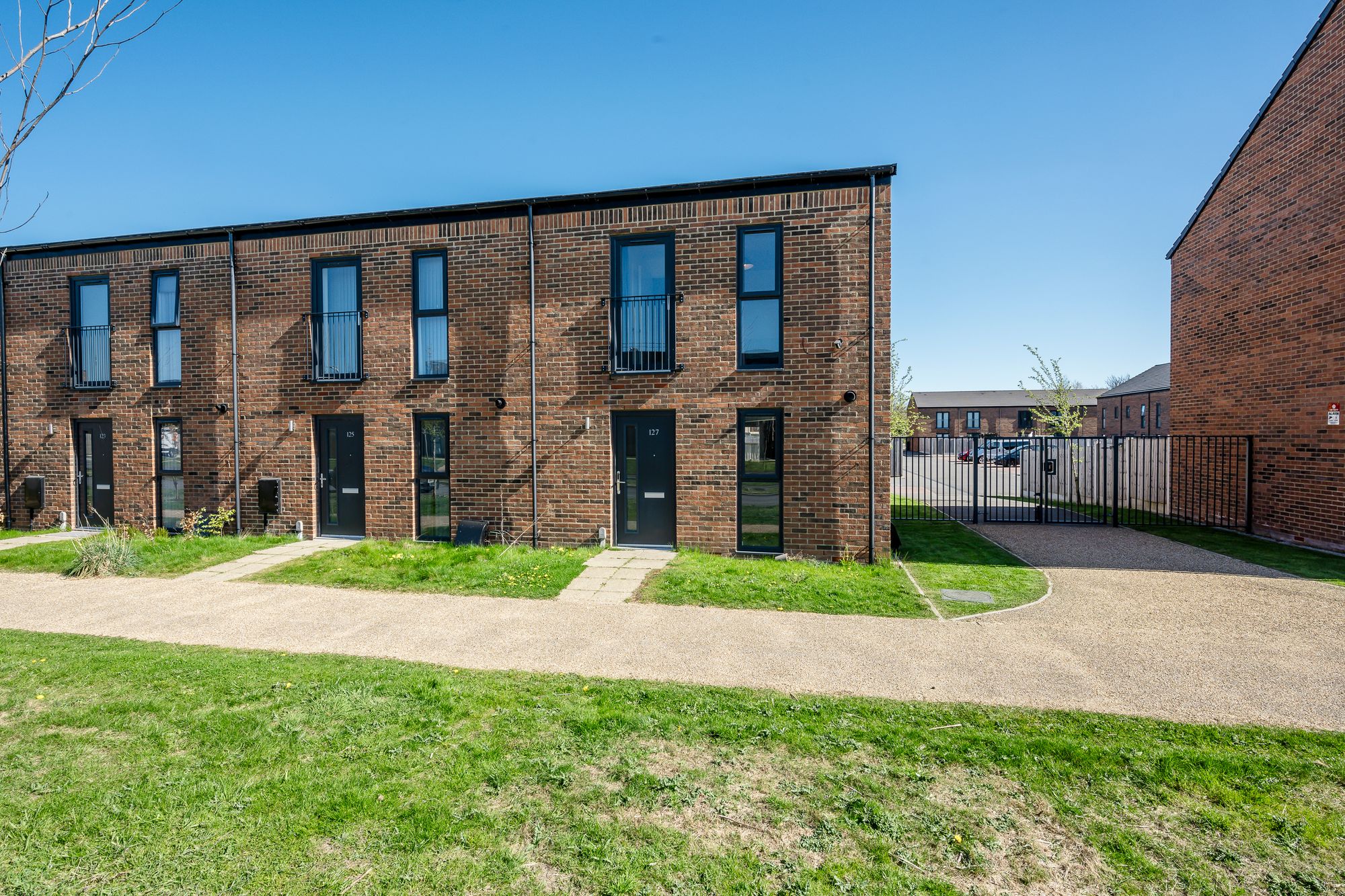 3 bed terraced house to rent in Shergar Way, Salford  - Property Image 1