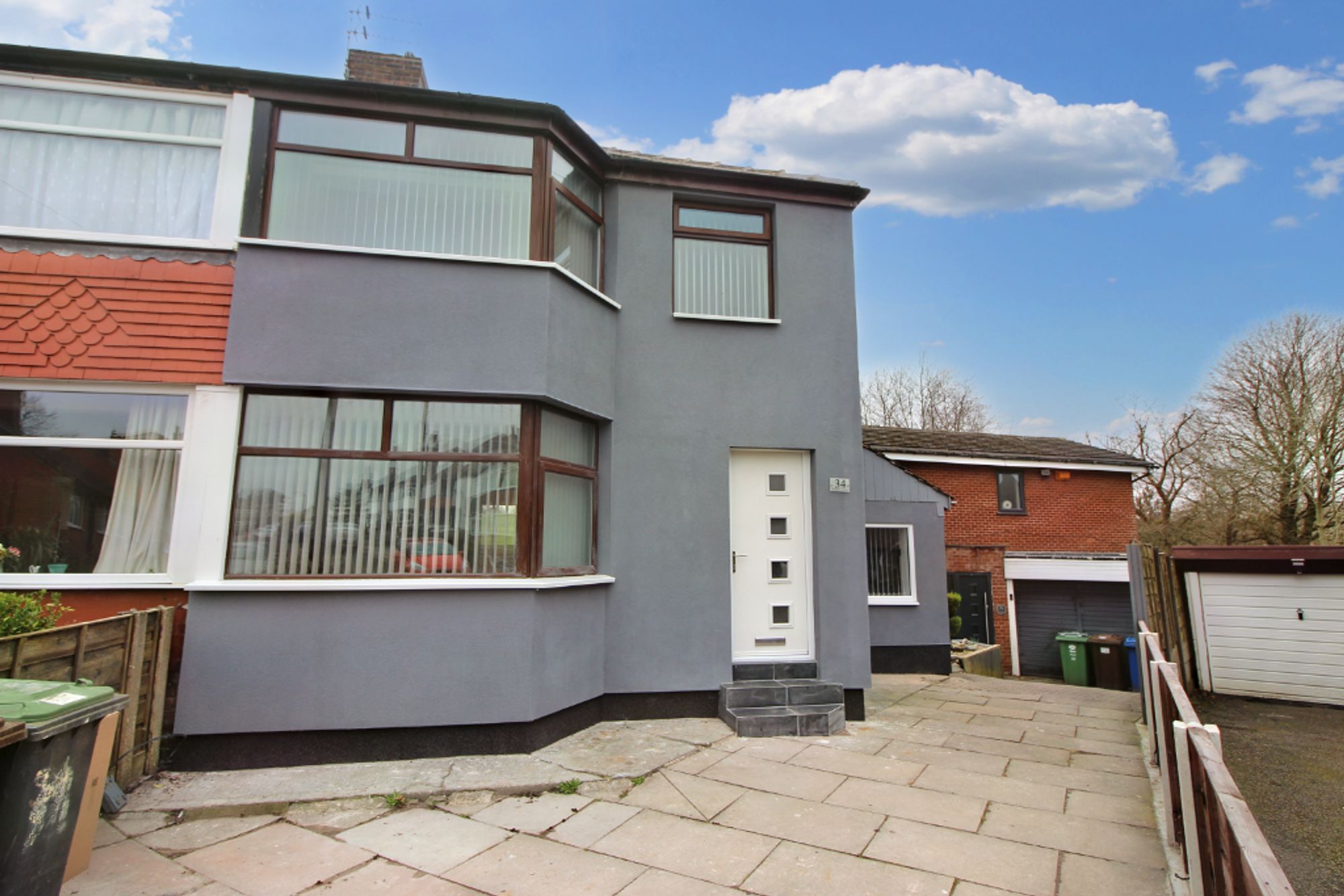 2 bed semi-detached house to rent in Rossall Avenue, Manchester, M26 
