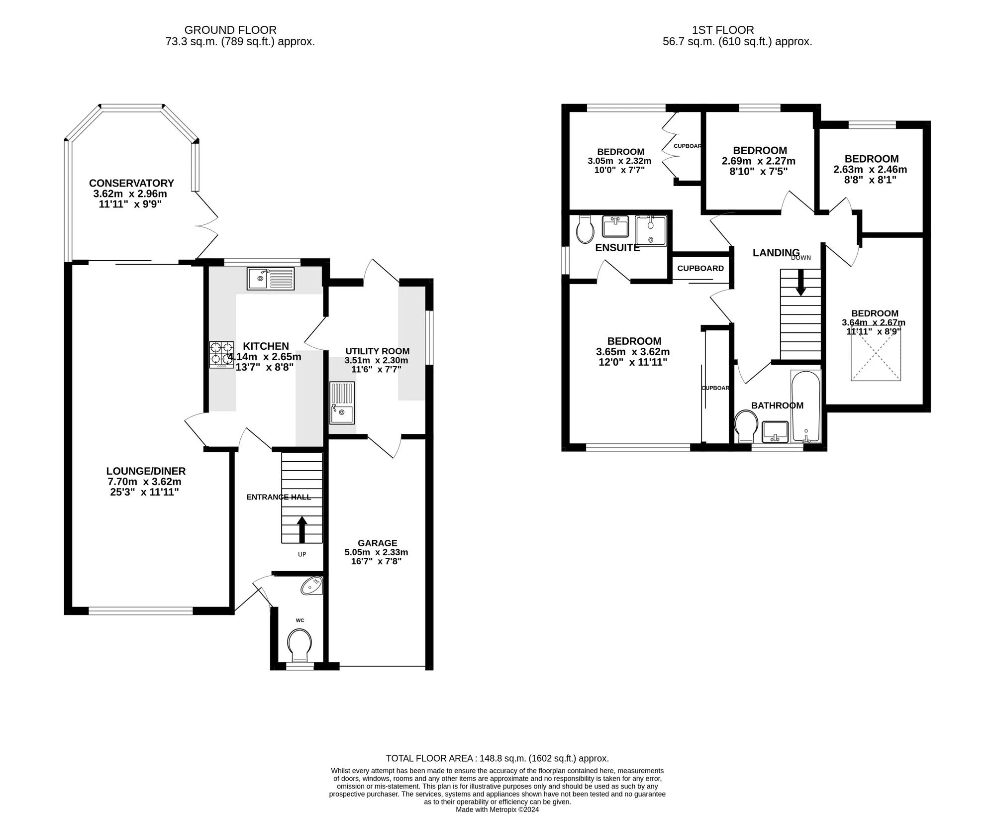 5 bed detached house for sale in De Courtenai Close, Bournemouth - Property floorplan