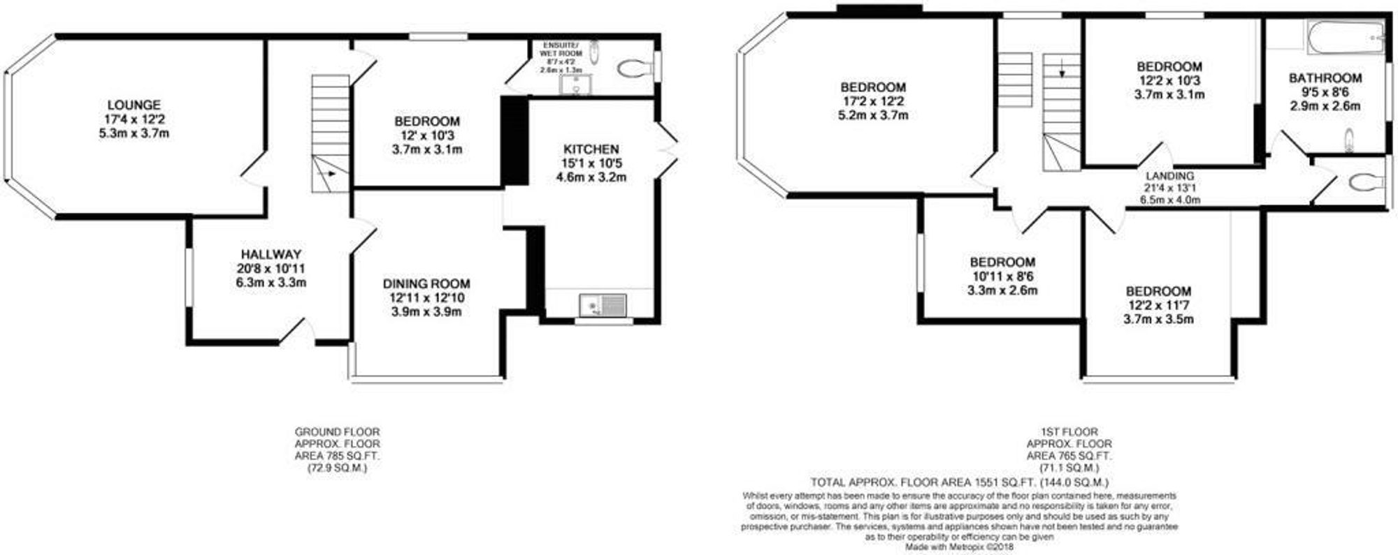 4 bed house for sale in Alexandra Road, Poole - Property floorplan