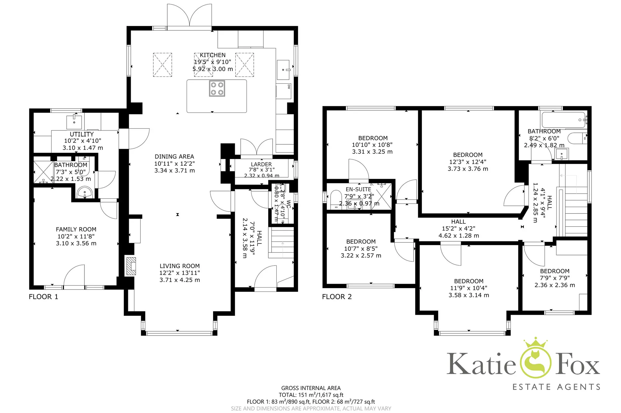 5 bed detached house for sale in Wimborne Road, Poole - Property floorplan