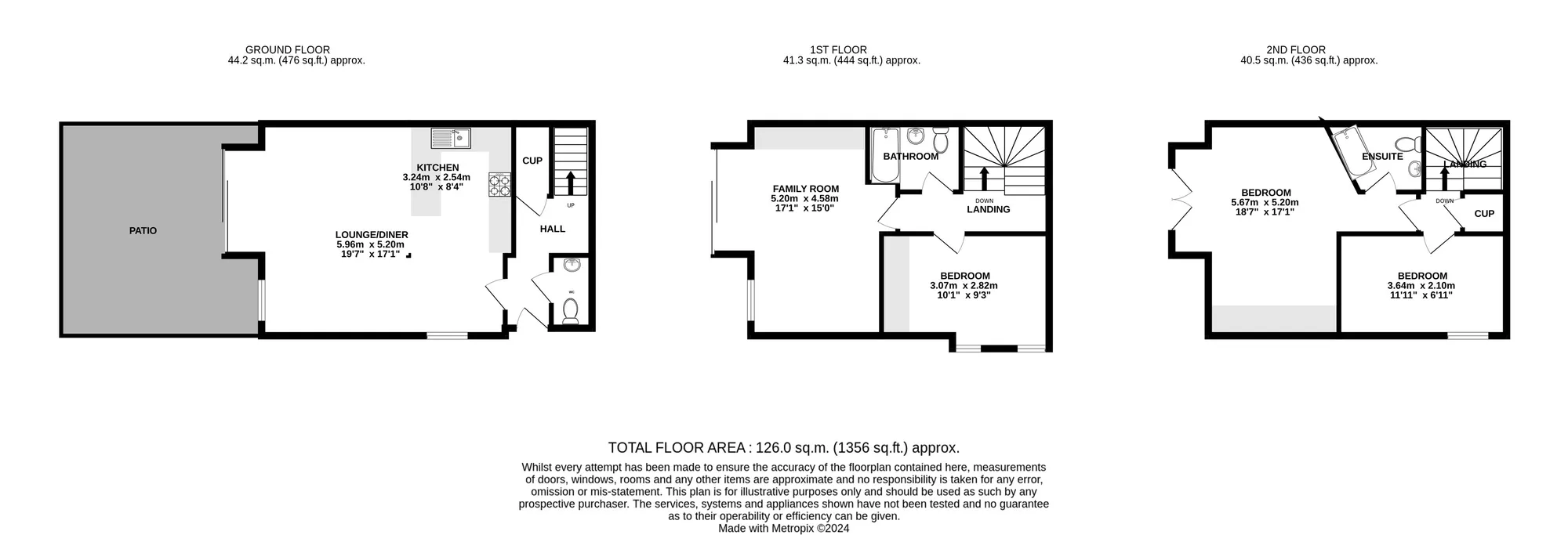4 bed semi-detached house for sale in Sandringham Road, Poole - Property floorplan