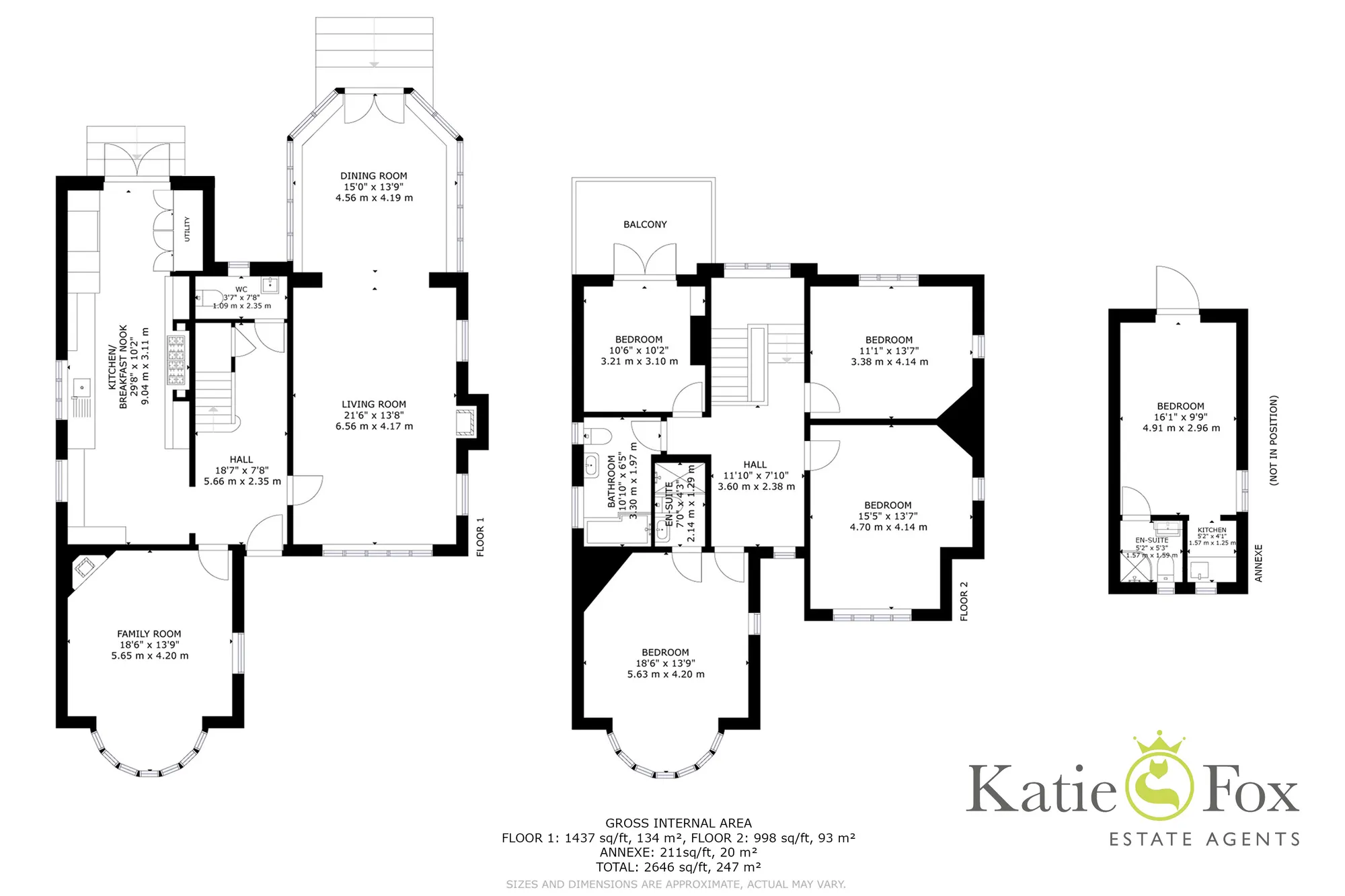 5 bed detached house for sale in Canford Cliffs Road, Poole - Property floorplan